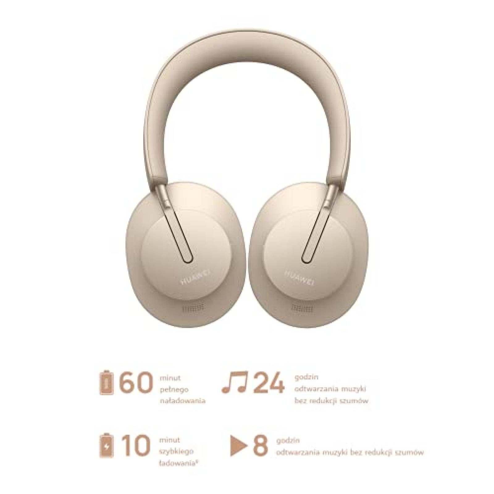 Audífonos HUAWEI FreeBuds Studio Auriculares Inalámbricos Conexión Blu lor Dorado