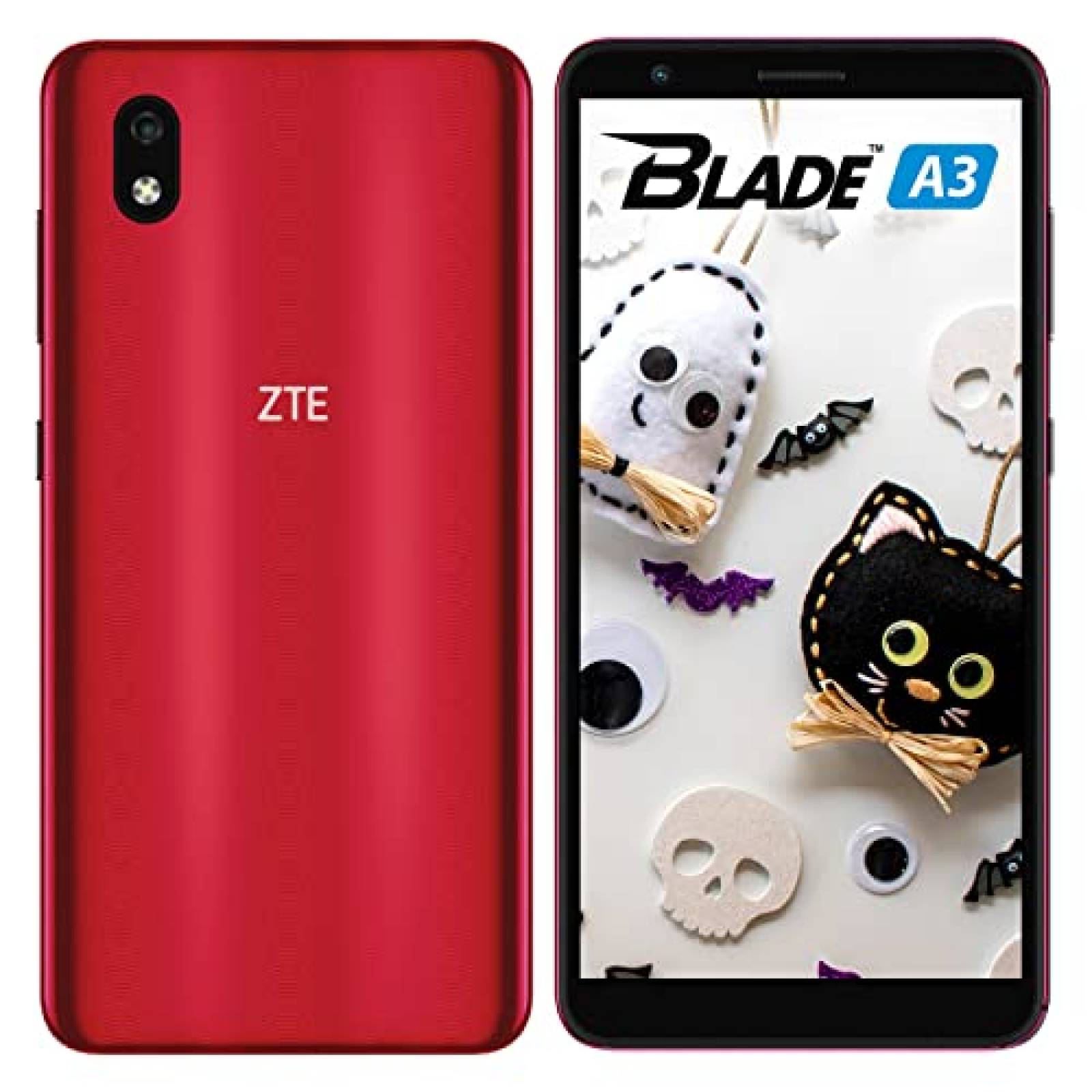 ZTE Smartphone Blade A3 2020 32GB 5.45" HD Rojo Desbloqueado