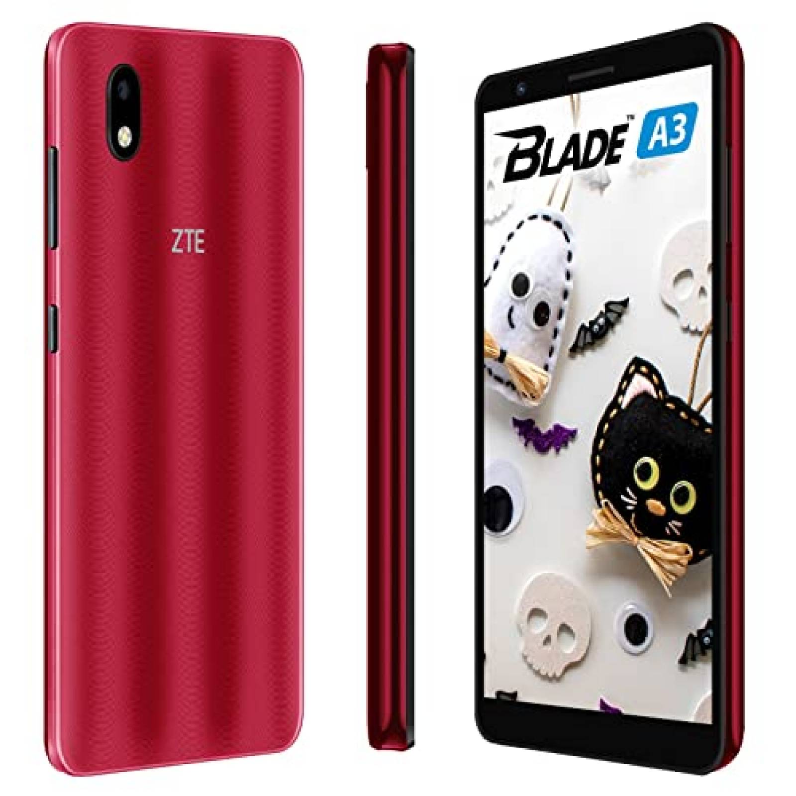 ZTE Smartphone Blade A3 2020 32GB 5.45" HD Rojo Desbloqueado