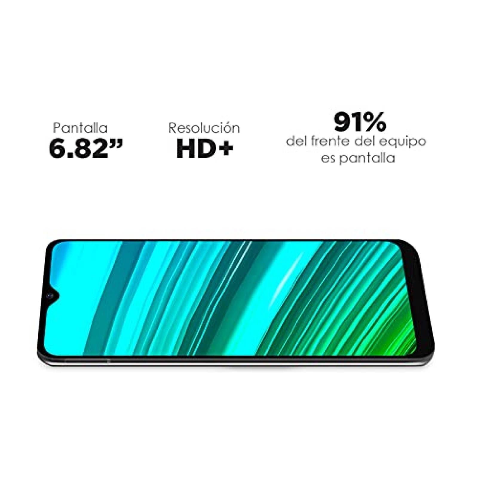 ZTE Smartphone Blade V30 Vita 128 GB 6.82" Gris Desbloqueado