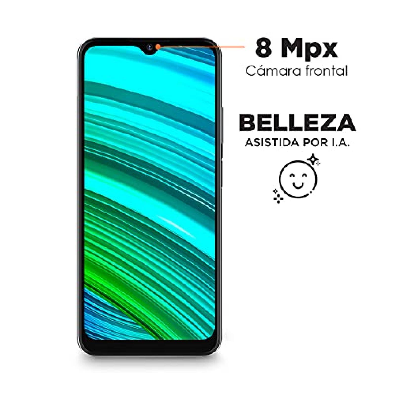 ZTE Smartphone Blade V30 Vita 128 GB 6.82" Gris Desbloqueado