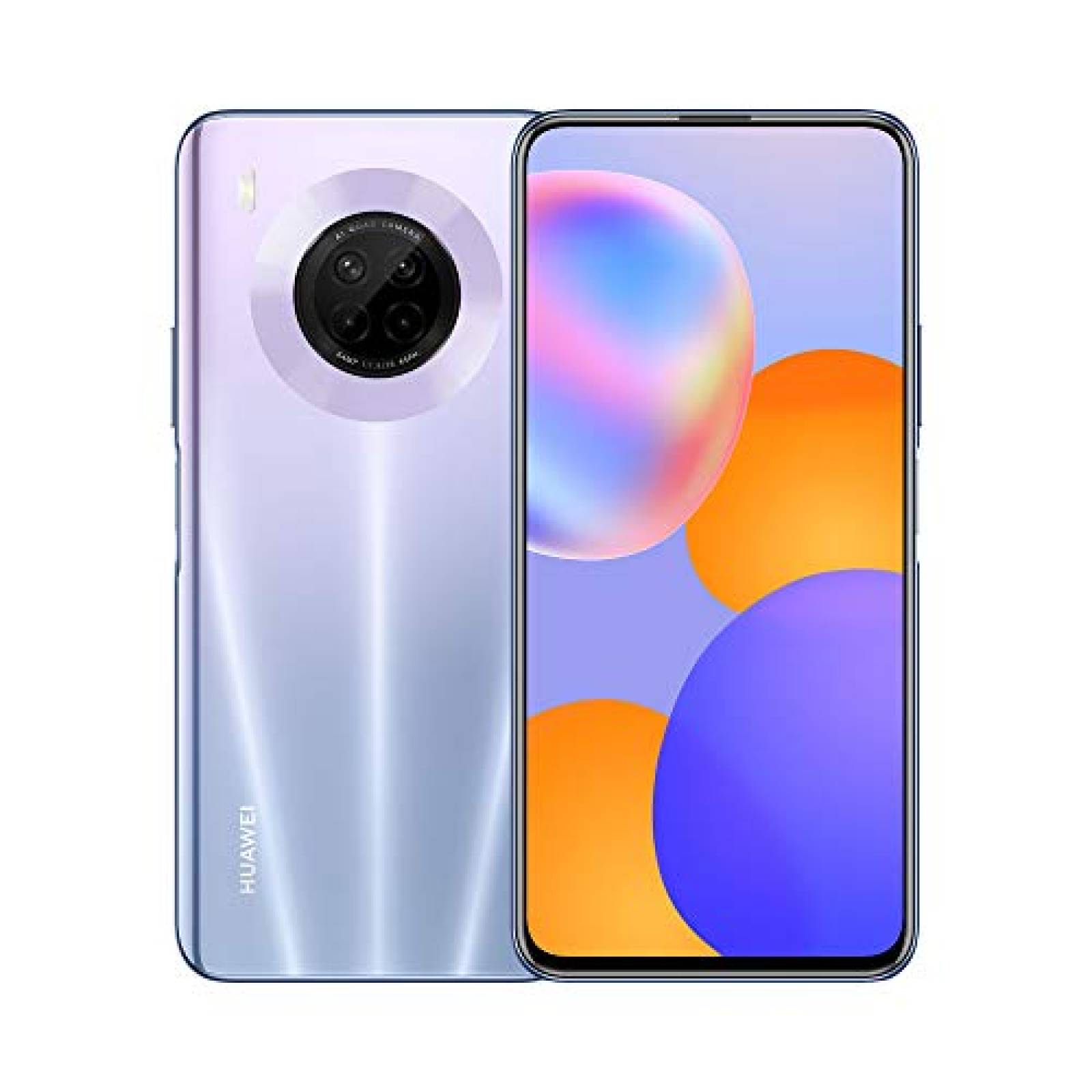 HUAWEI Y9a- Celular de 6.63" TFT, Quad Cámara de 64 MP, 6GB RAM + 128GB ROM, EMUI 10.1.1, Dual Sim, Gris Espacial