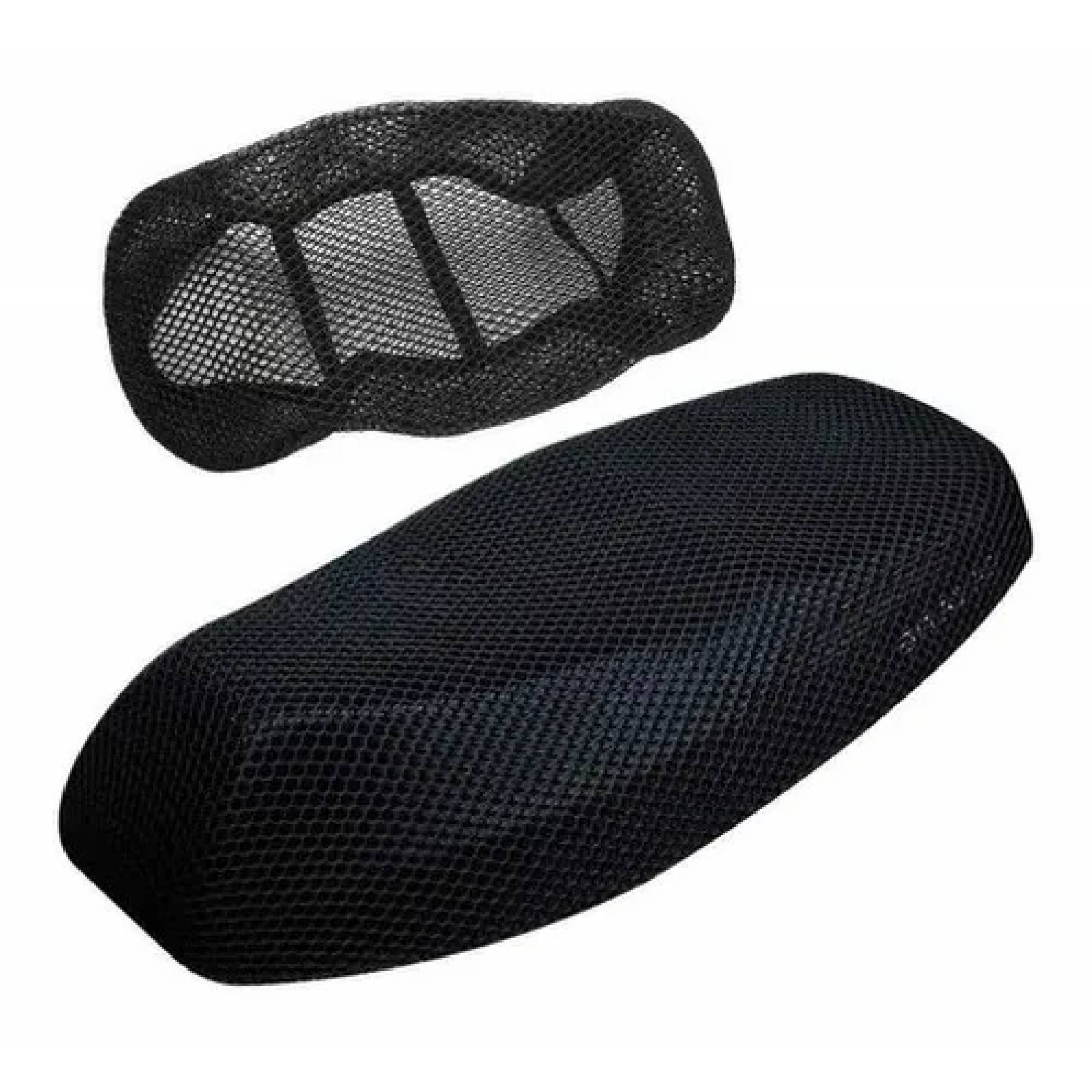 Funda Cubre Asiento Malla Para Moto Térmica Universal
