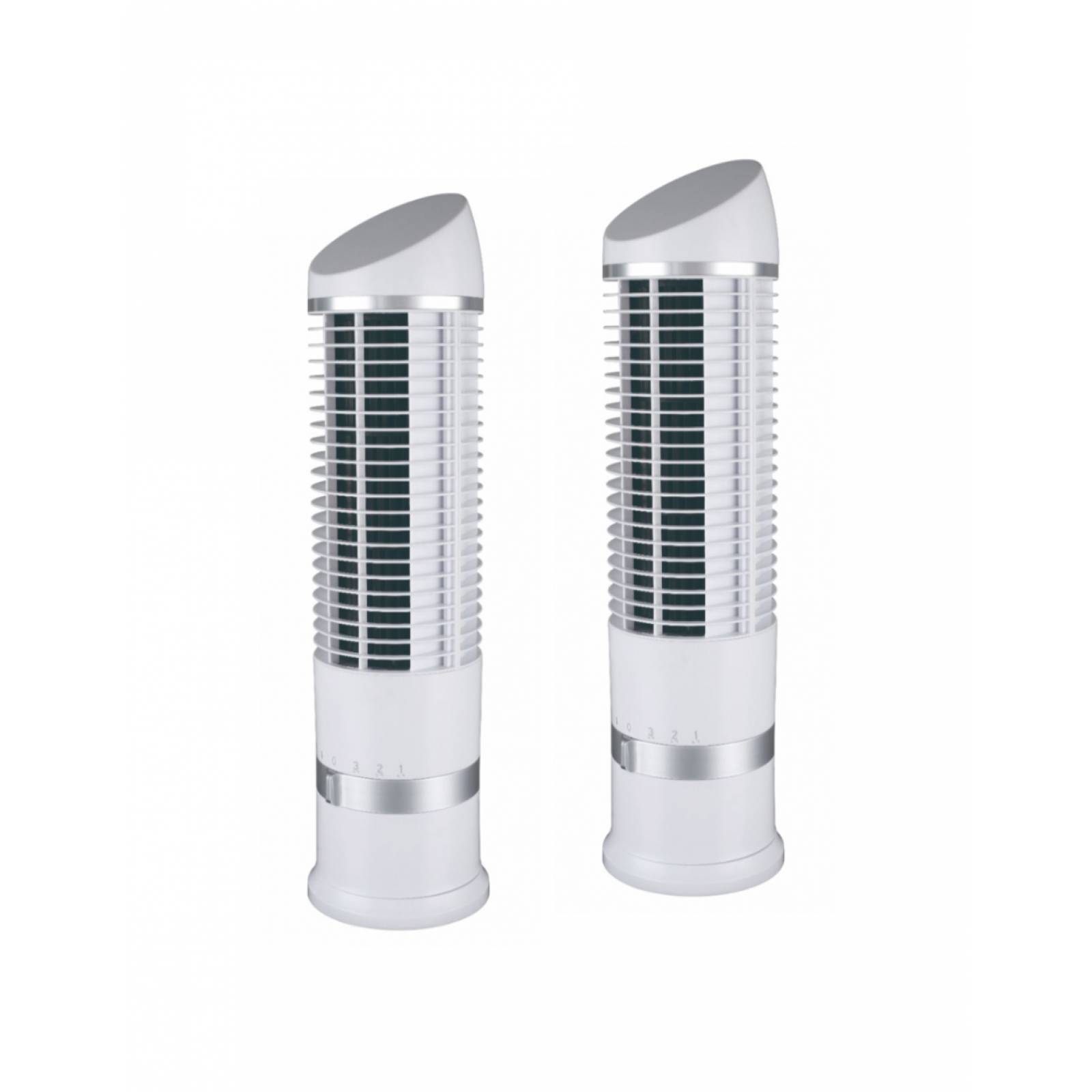 Combo 2 Ventiladores De Torre 16 Plg Blanco Blue Fan