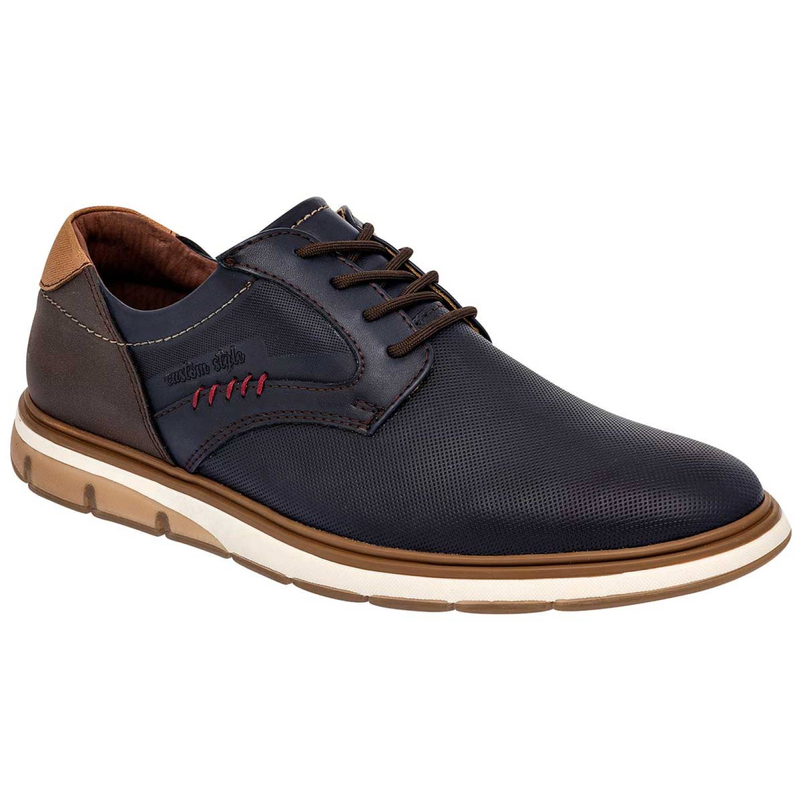 Casual Mod 5401 Para Hombre Negro total Color Marino