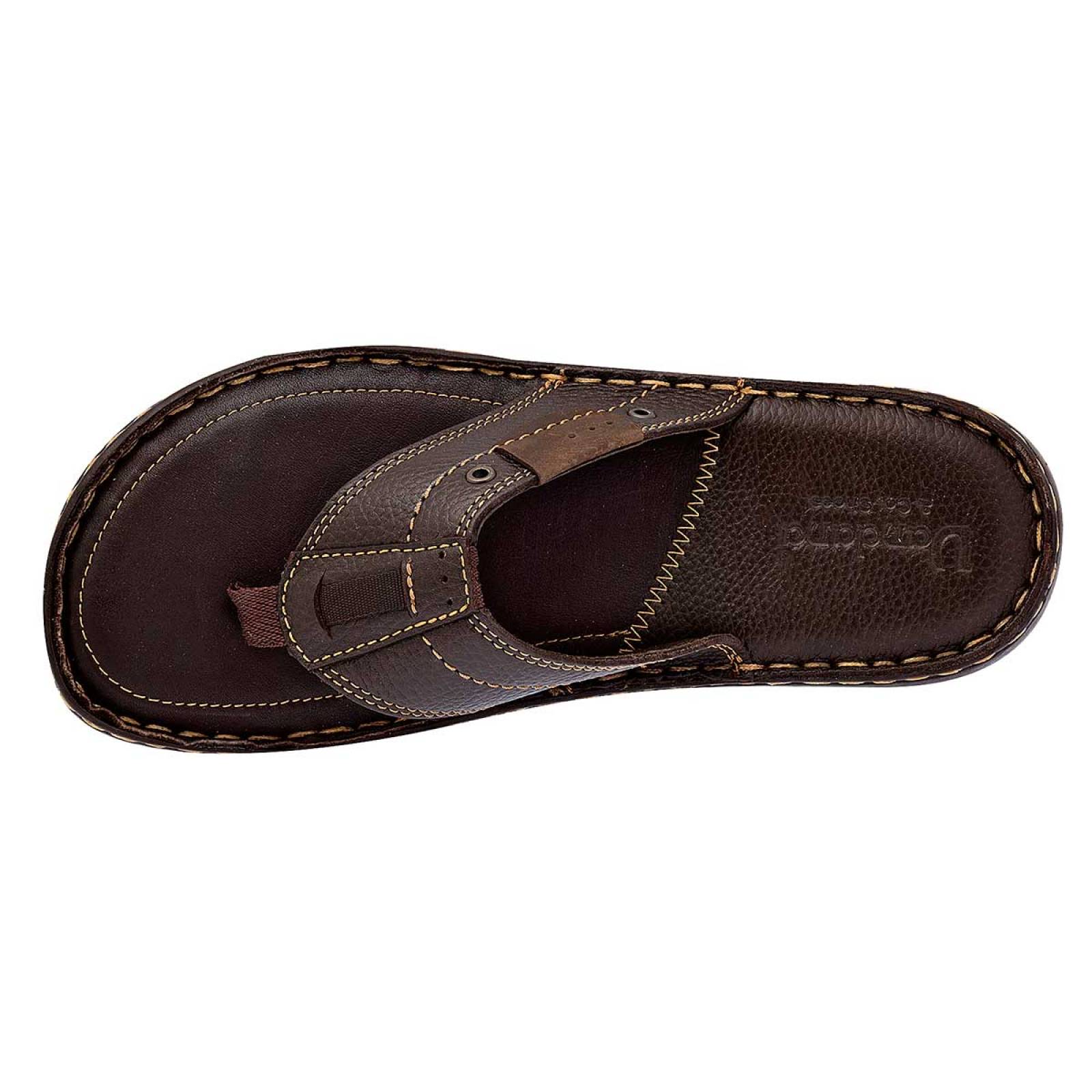 Sandalia Mod 197 Para Hombre Vandana Color Cafe