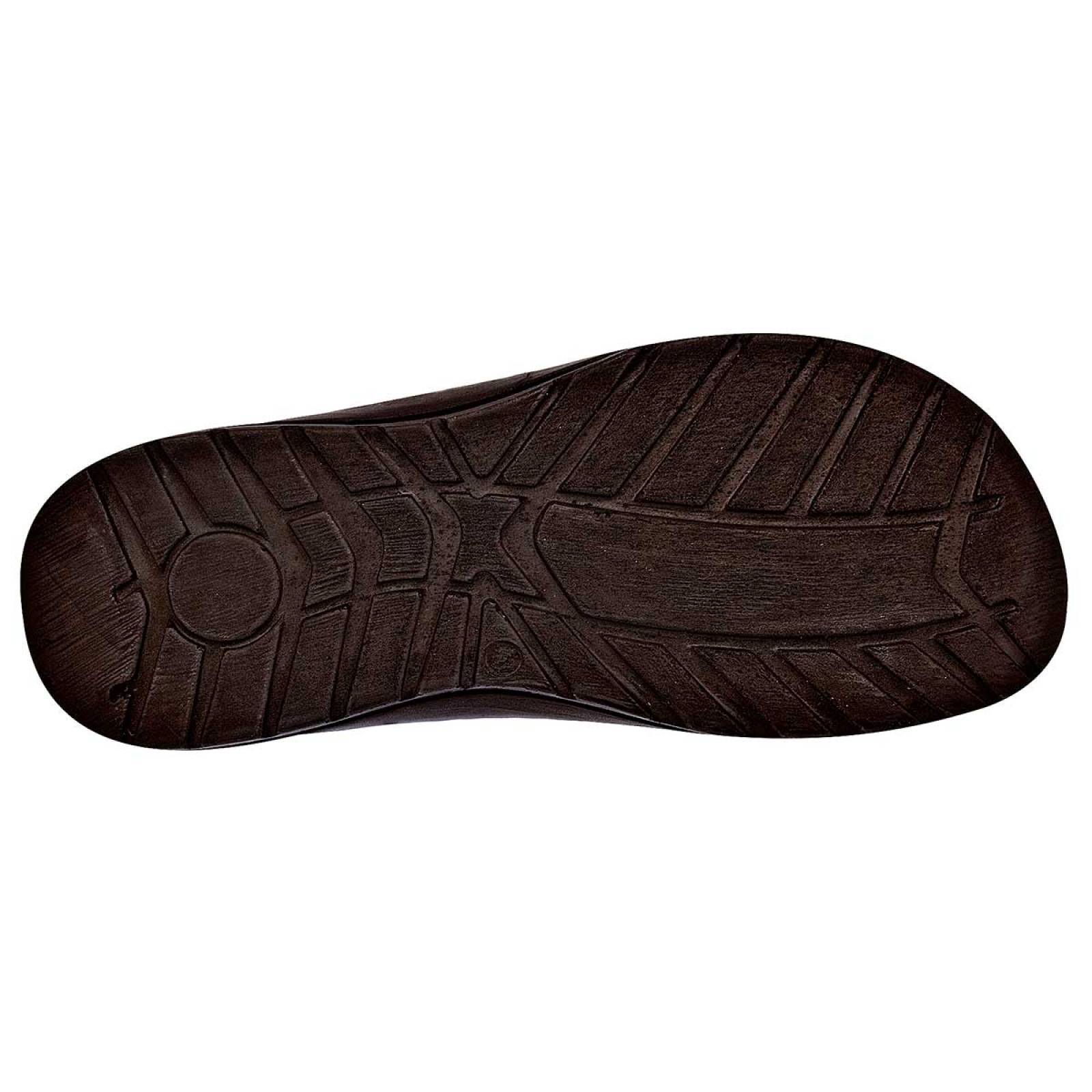 Sandalia Mod 197 Para Hombre Vandana Color Cafe