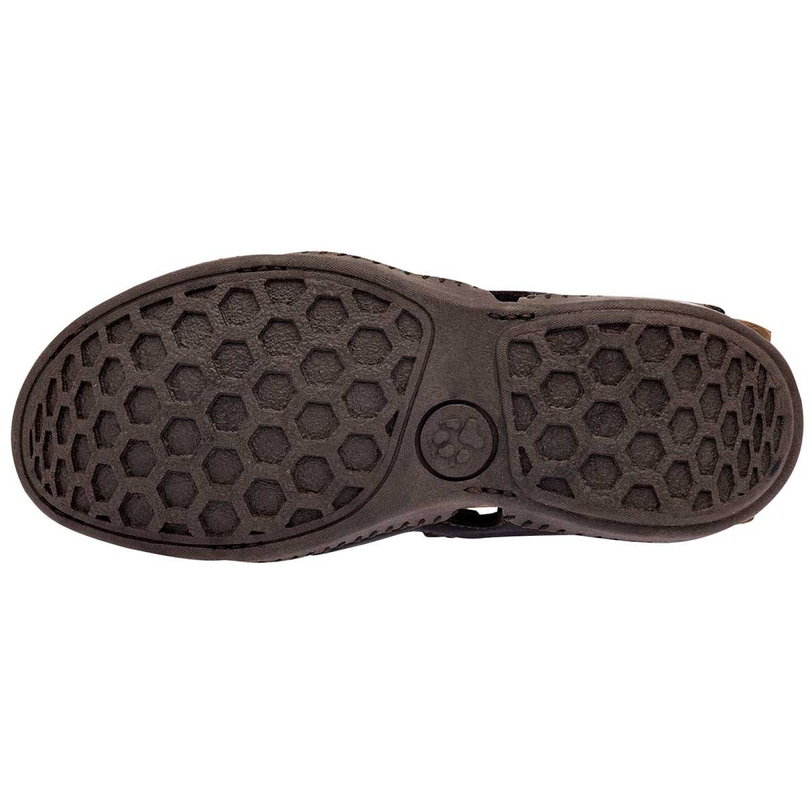 Sandalia Mod 6245b Para Hombre Lobo solo Color Cafe