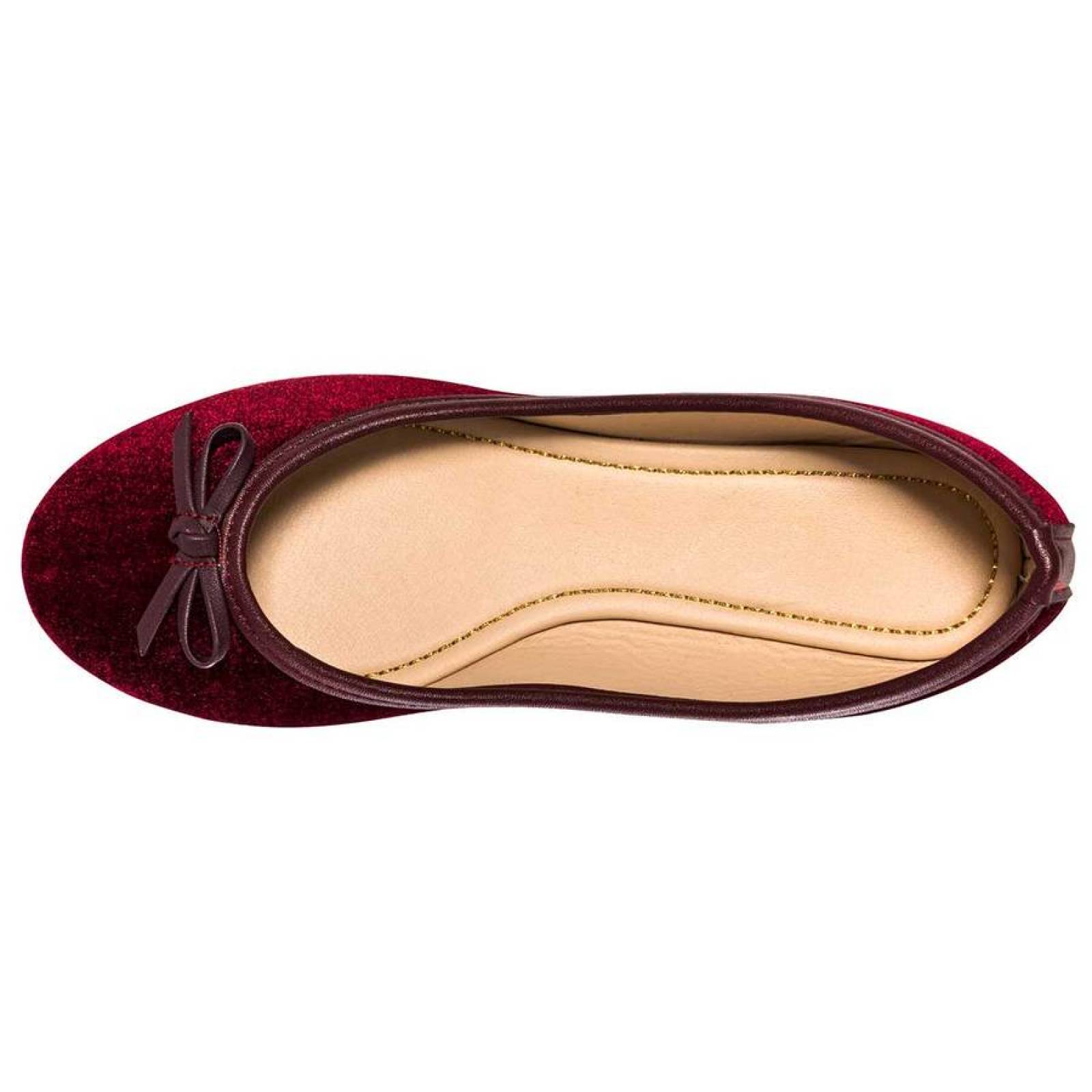 Balerina Mod 3016 Para Mujer Sexy girl Color Vino