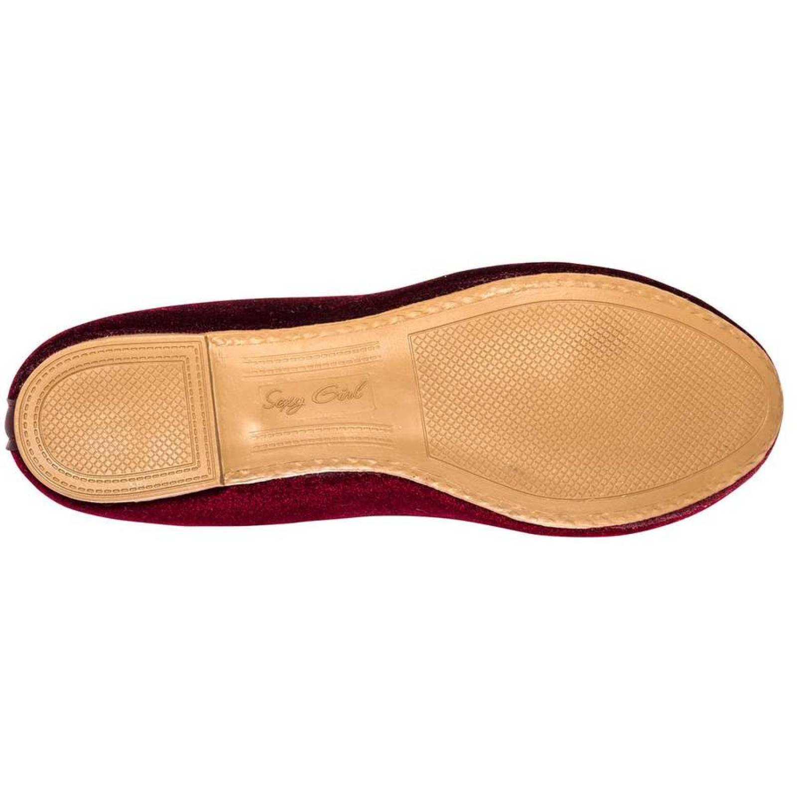 Balerina Mod 3016 Para Mujer Sexy girl Color Vino