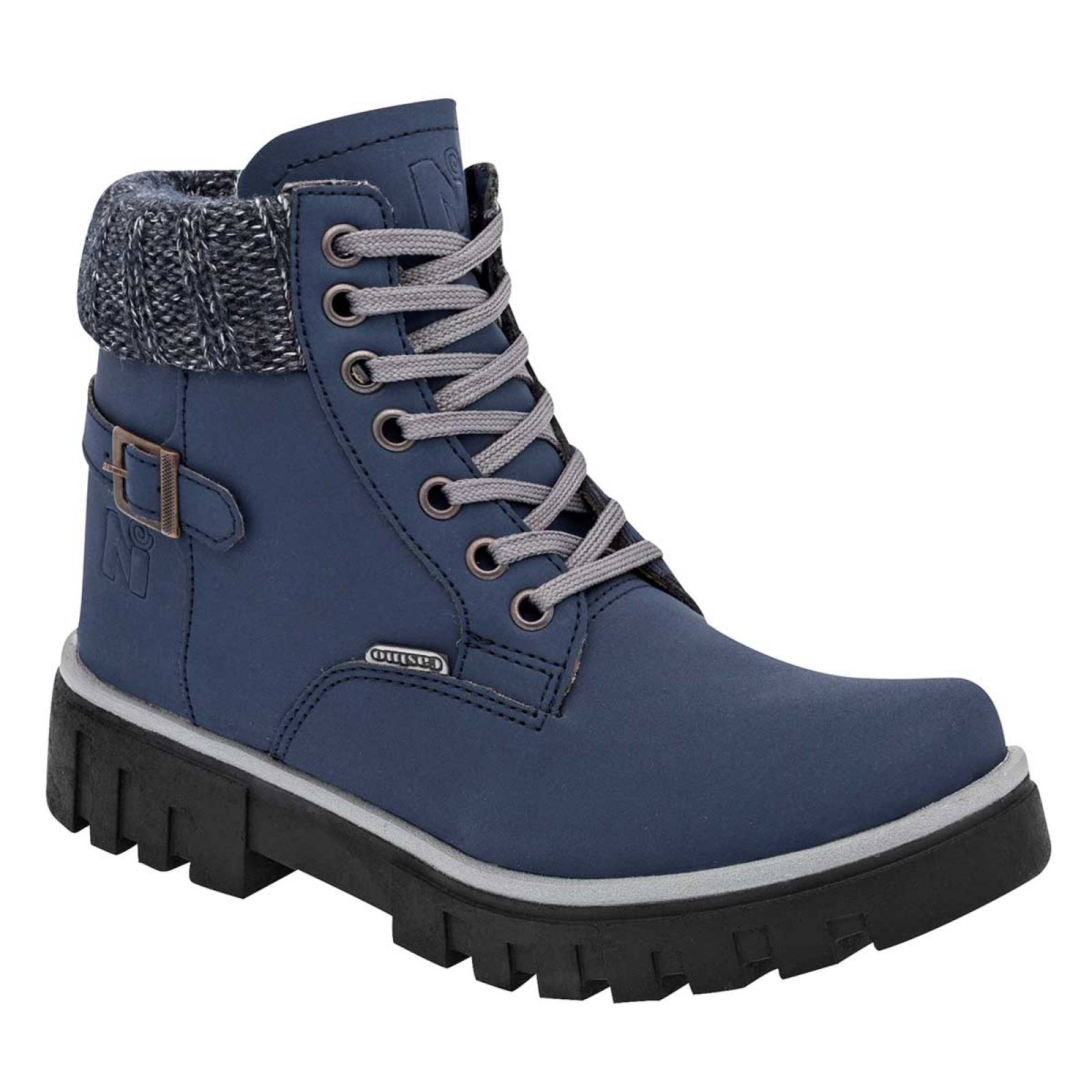 Bota y botin Mod B3000 Para Mujer Bycasino x Color Marino