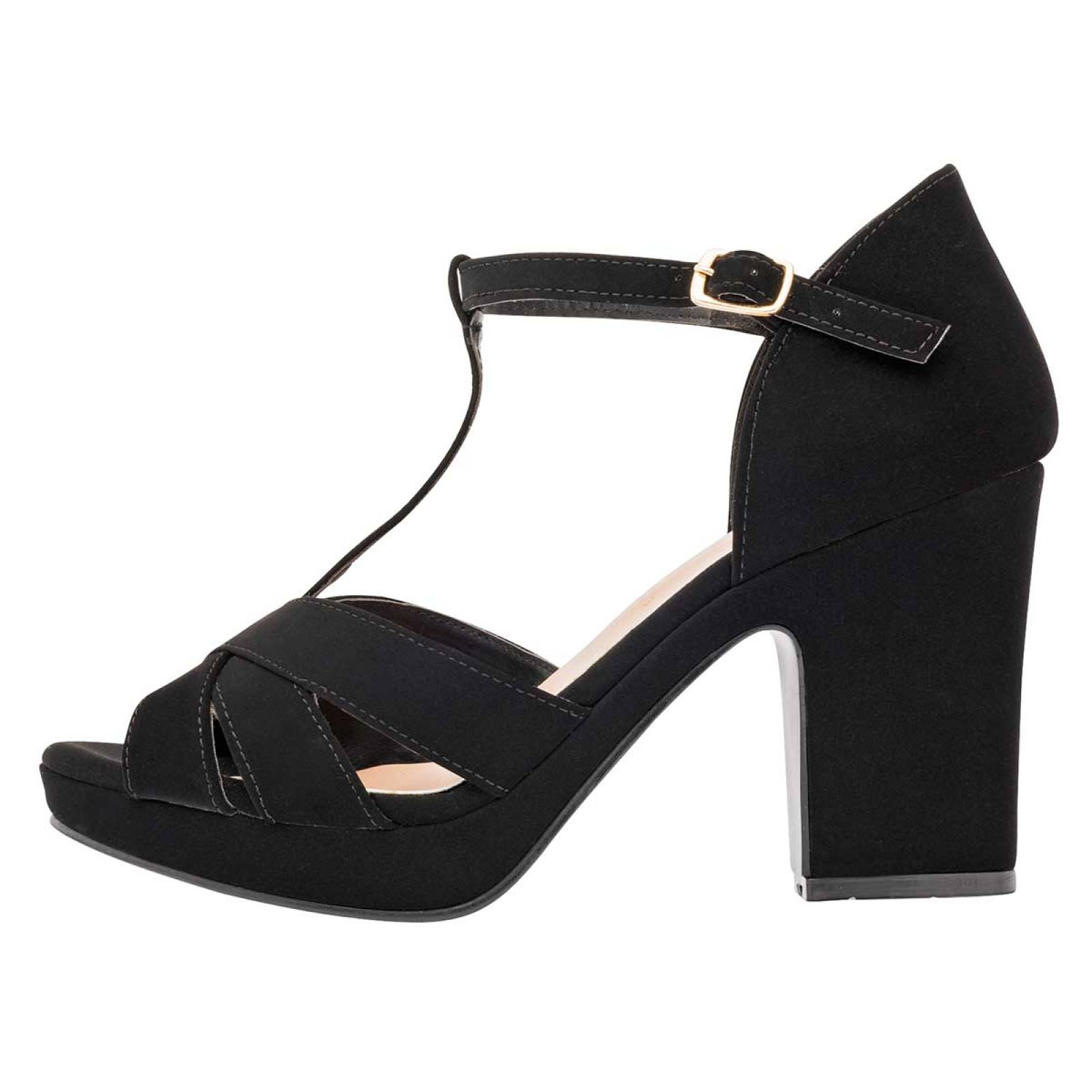 Casual Mod 773 Para Mujer Dcristian Color Negro