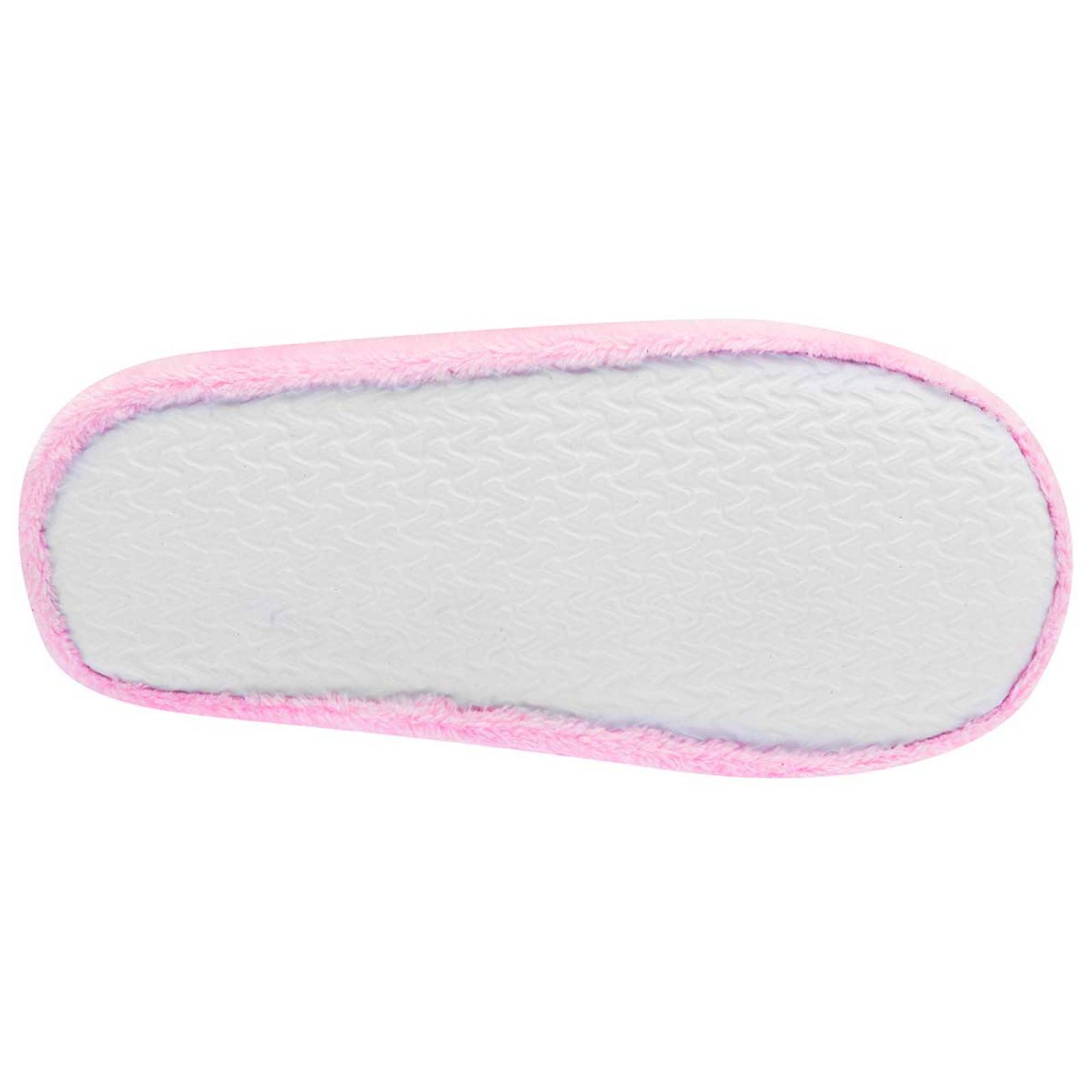 Pantufla Mod Papz20001 Para Mujer Huarachetas Color Rosa