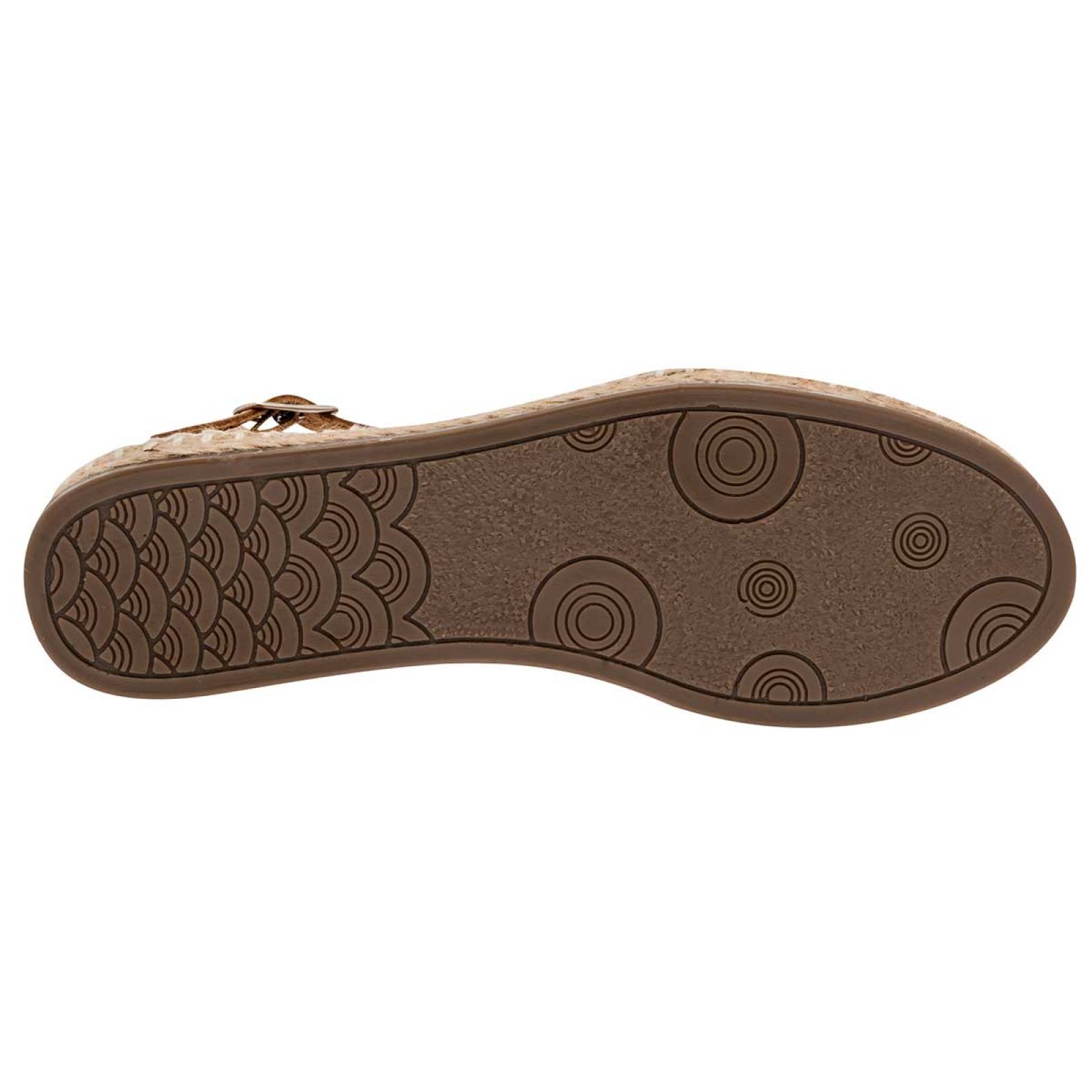 Sandalia Mod 161p1901 Para Mujer Mora tierra Color Beige