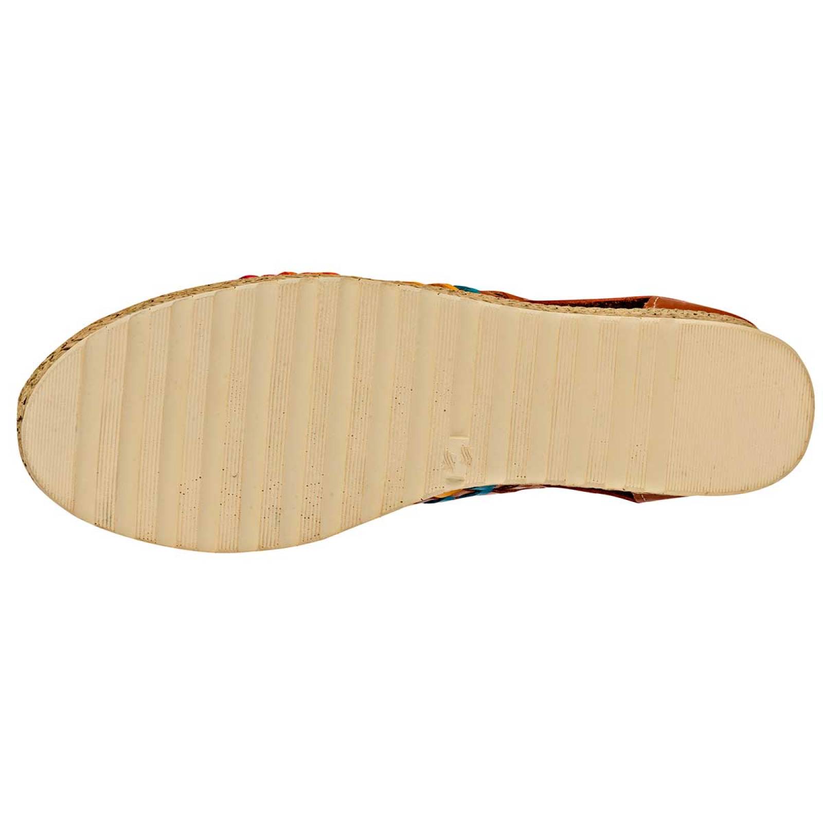 Sandalia Mod 163104m Para Mujer Mora tierra Color Camel