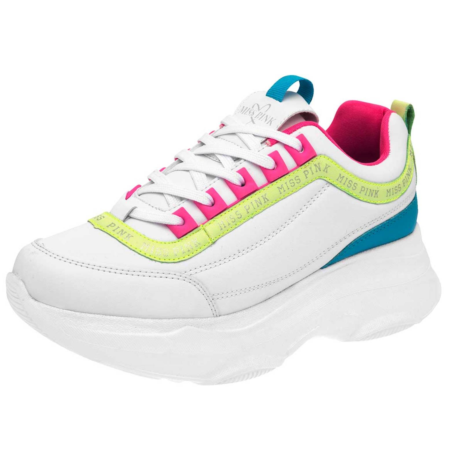 Urbano Mod 823007 Para Mujer Miss pink Color Blanco