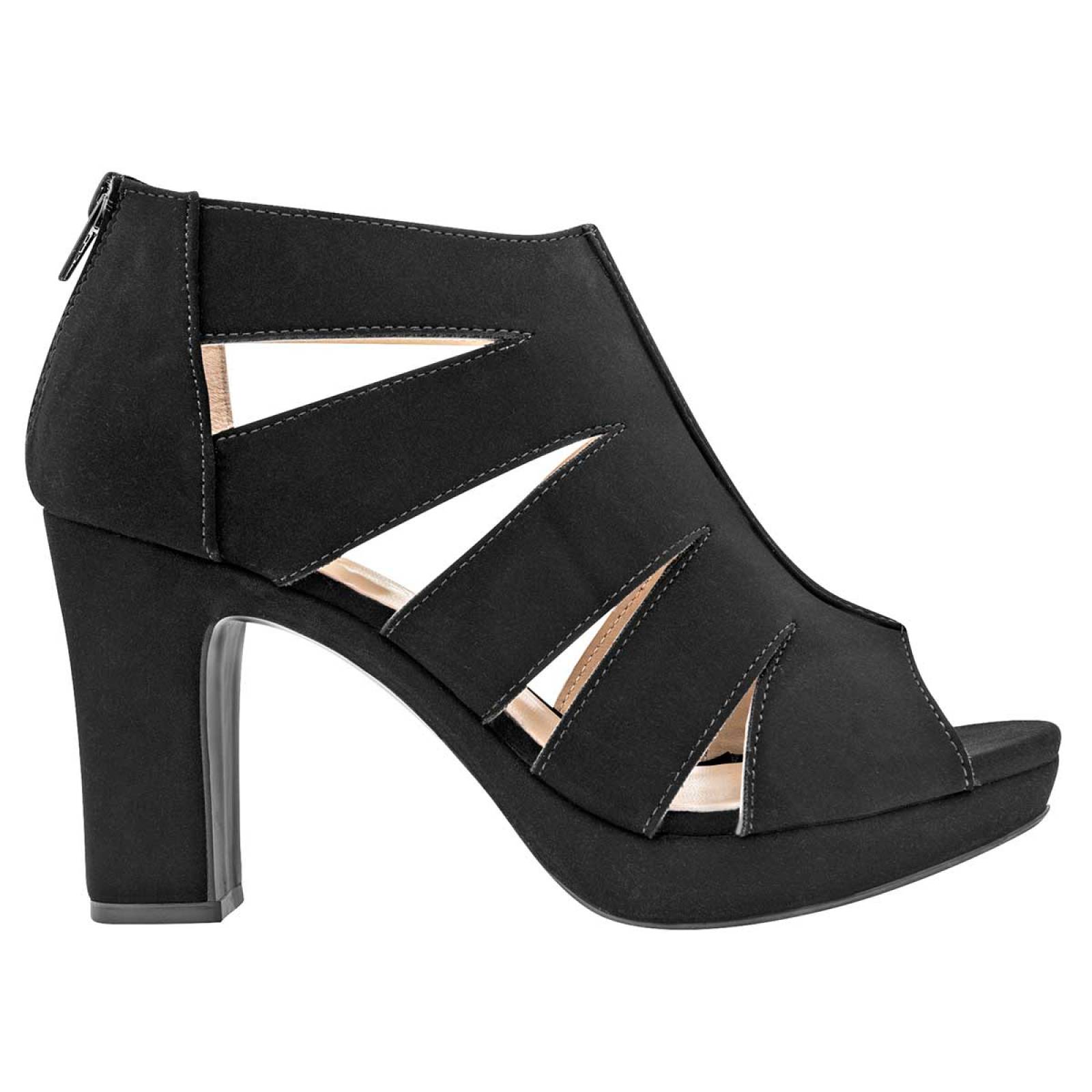 Zapatilla Mod 105018 Para Mujer Damita Color Negro