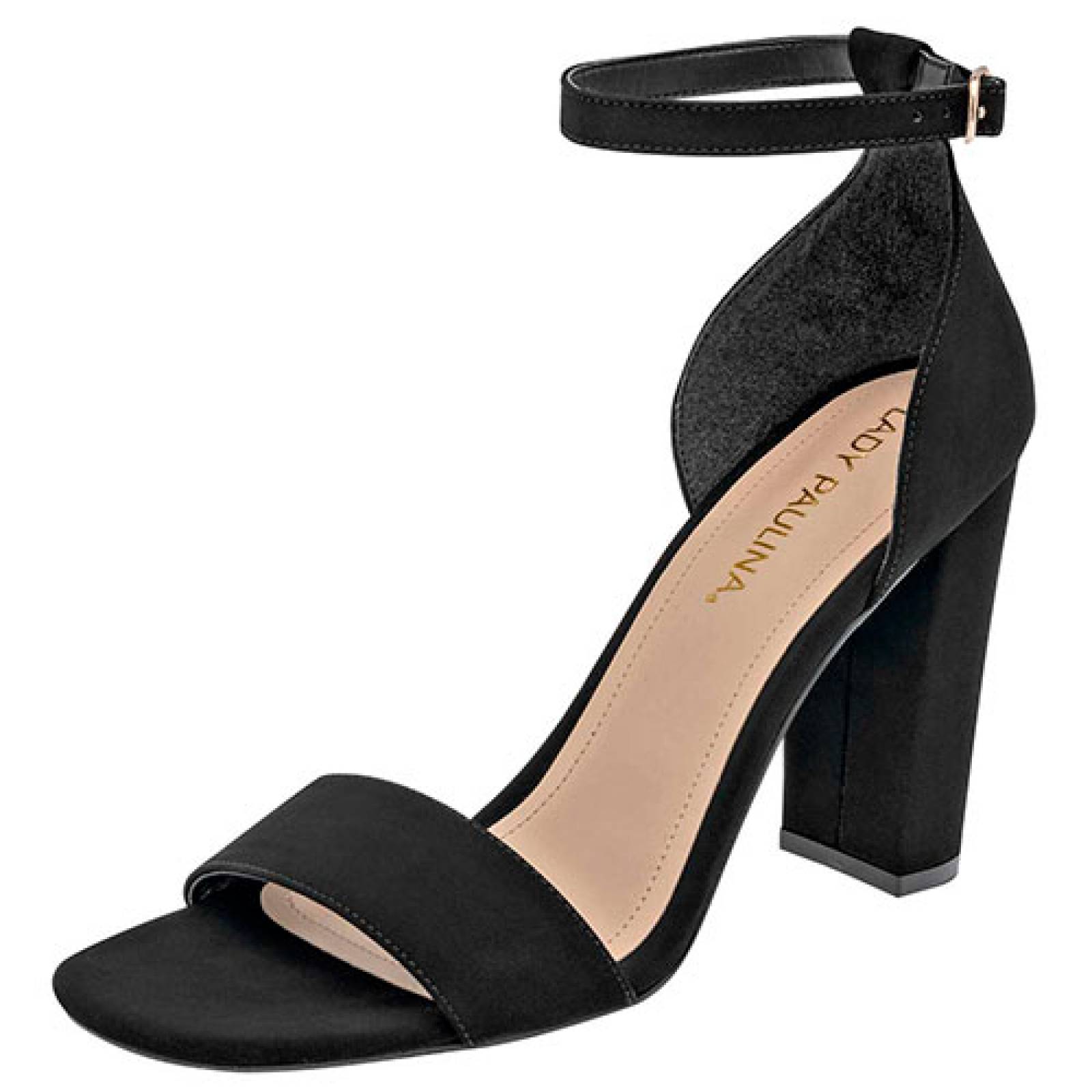 Zapatilla Mod 22601 Para Mujer Lady paulina Color Negro