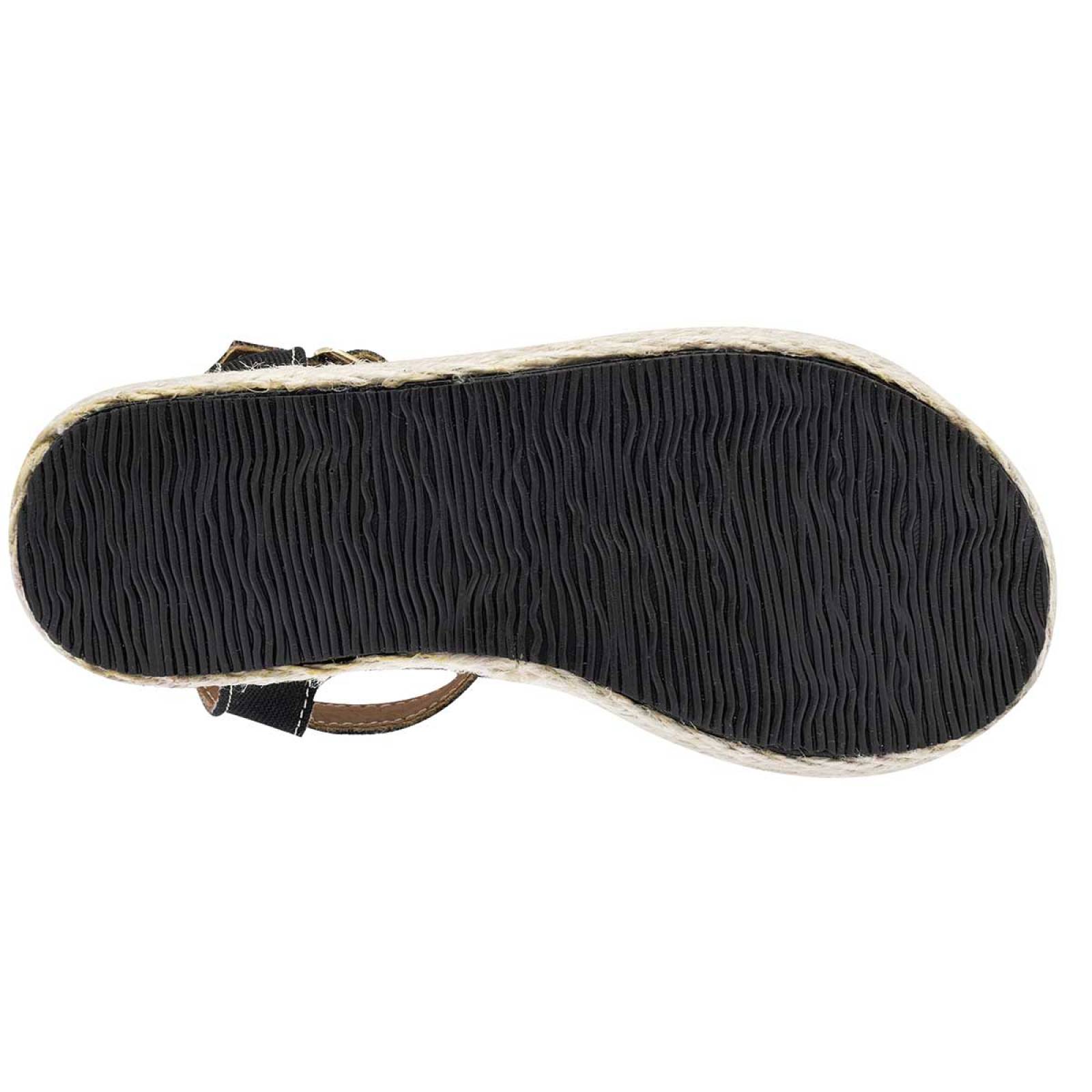 Alpargatas Mod 112spr12 Para Niña Moramora Color Negro