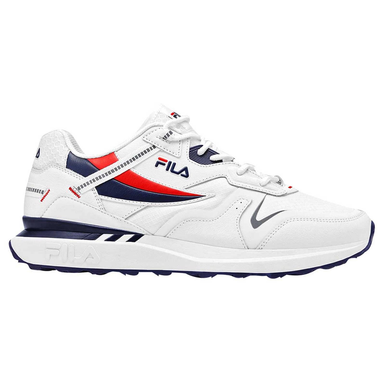 Tenis Mod 1rm016121 Para Hombre Fila Color Blanco