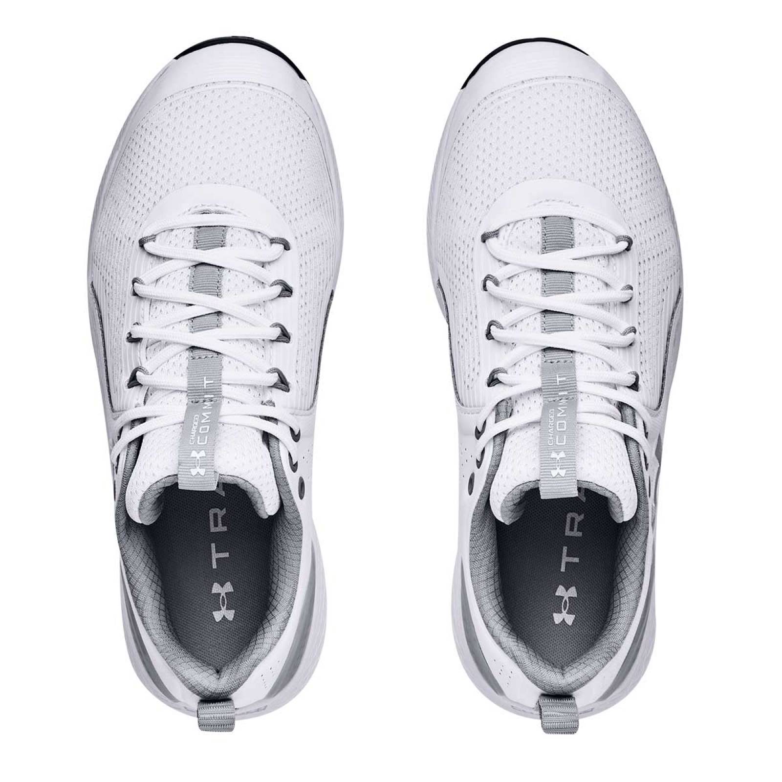Tenis Mod 302370310 Para Hombre Under armour Color Blanco