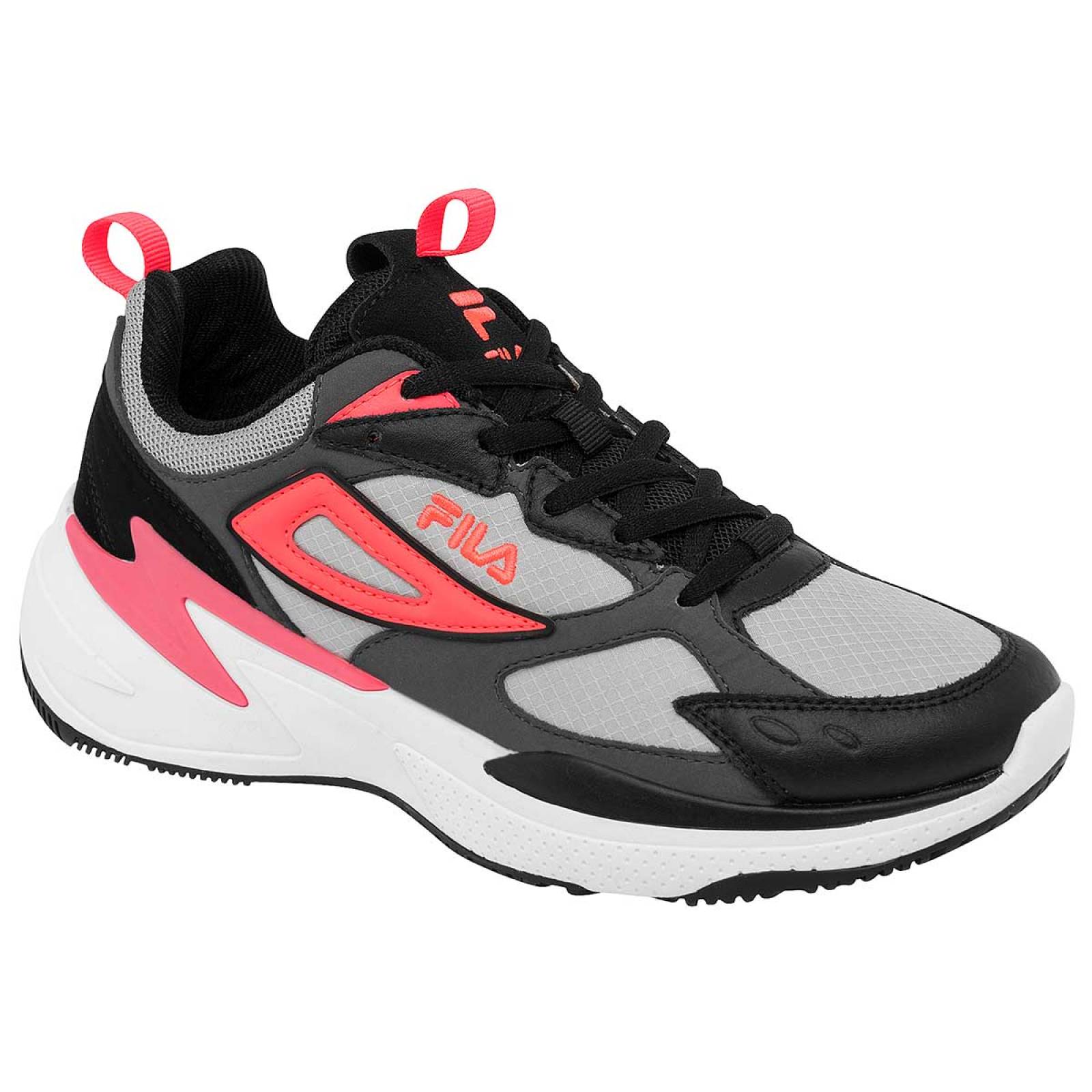 Tenis Mod 5rm016540 Para Mujer Fila Color Gris