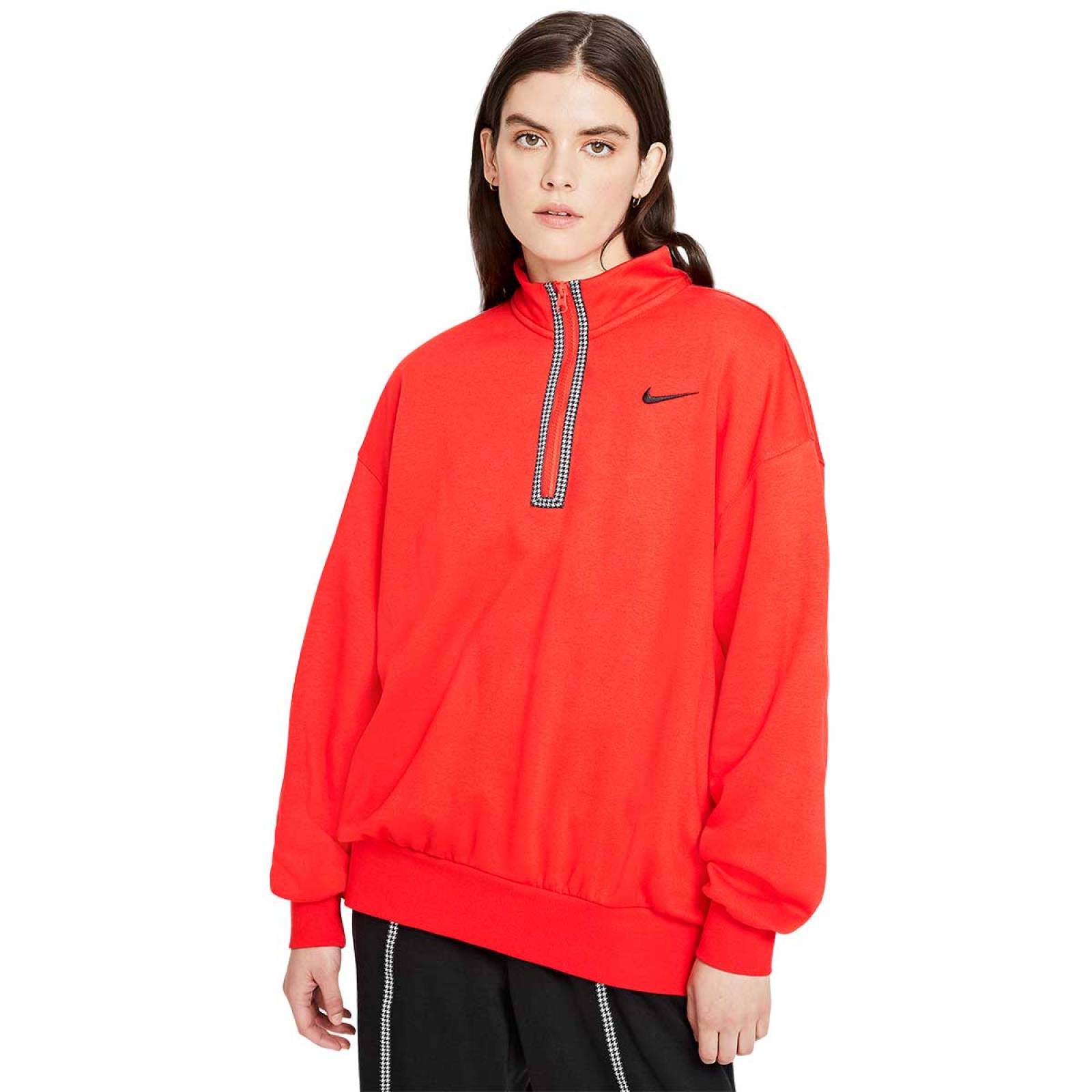 Sueter Mod Dd5031673 Para Mujer Nike Color Rojo