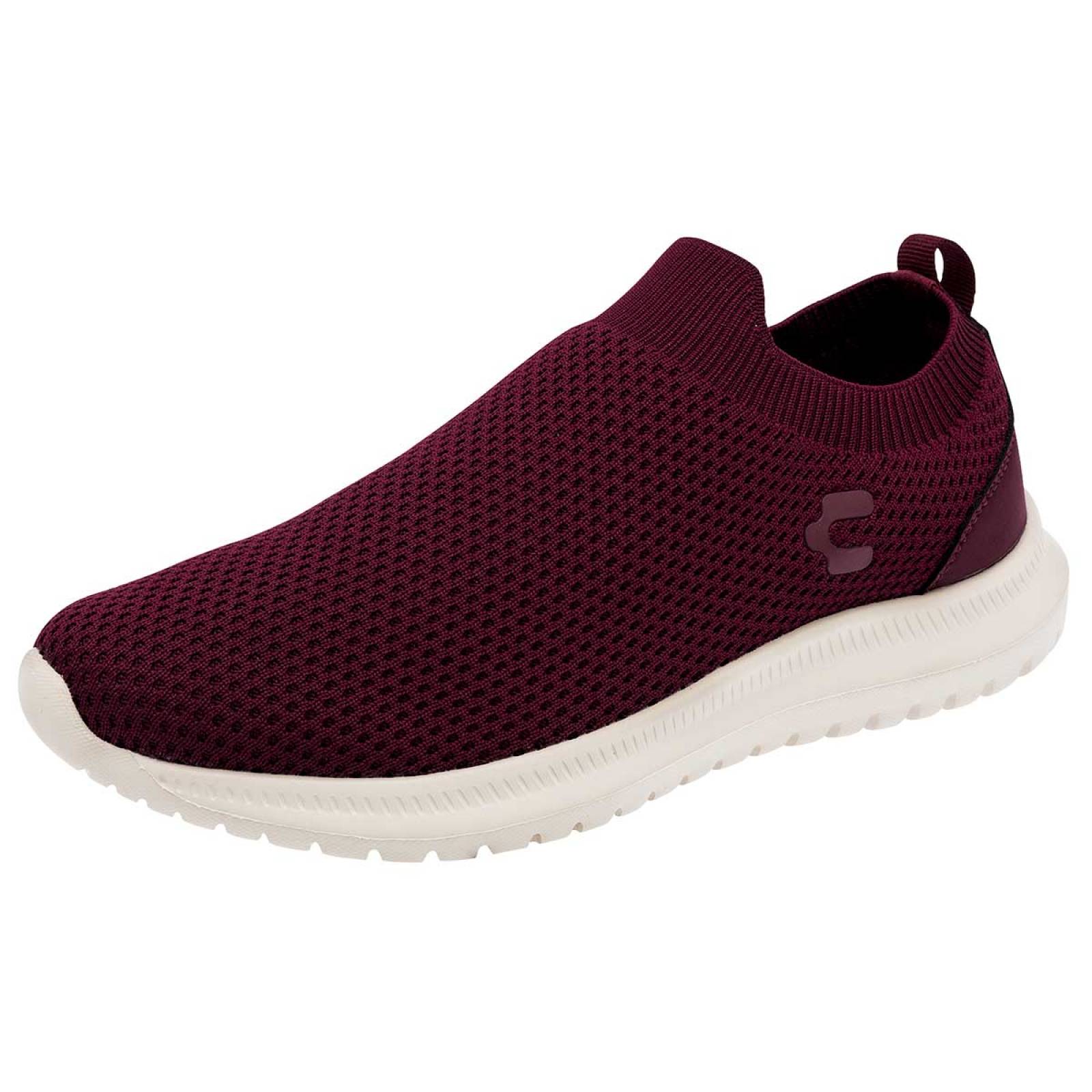 Tenis Mod 1086146 Para Hombre Charly Color Vino