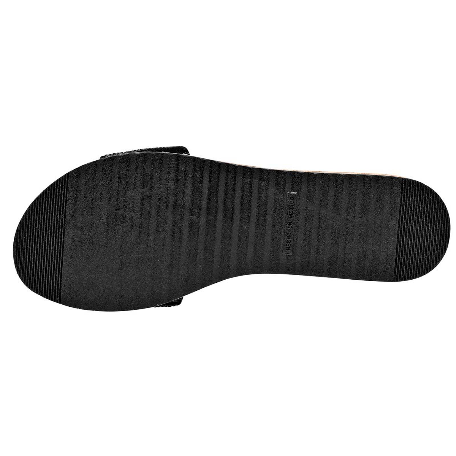 Sandalia Mod 1666 Para Mujer Celex Color Negro