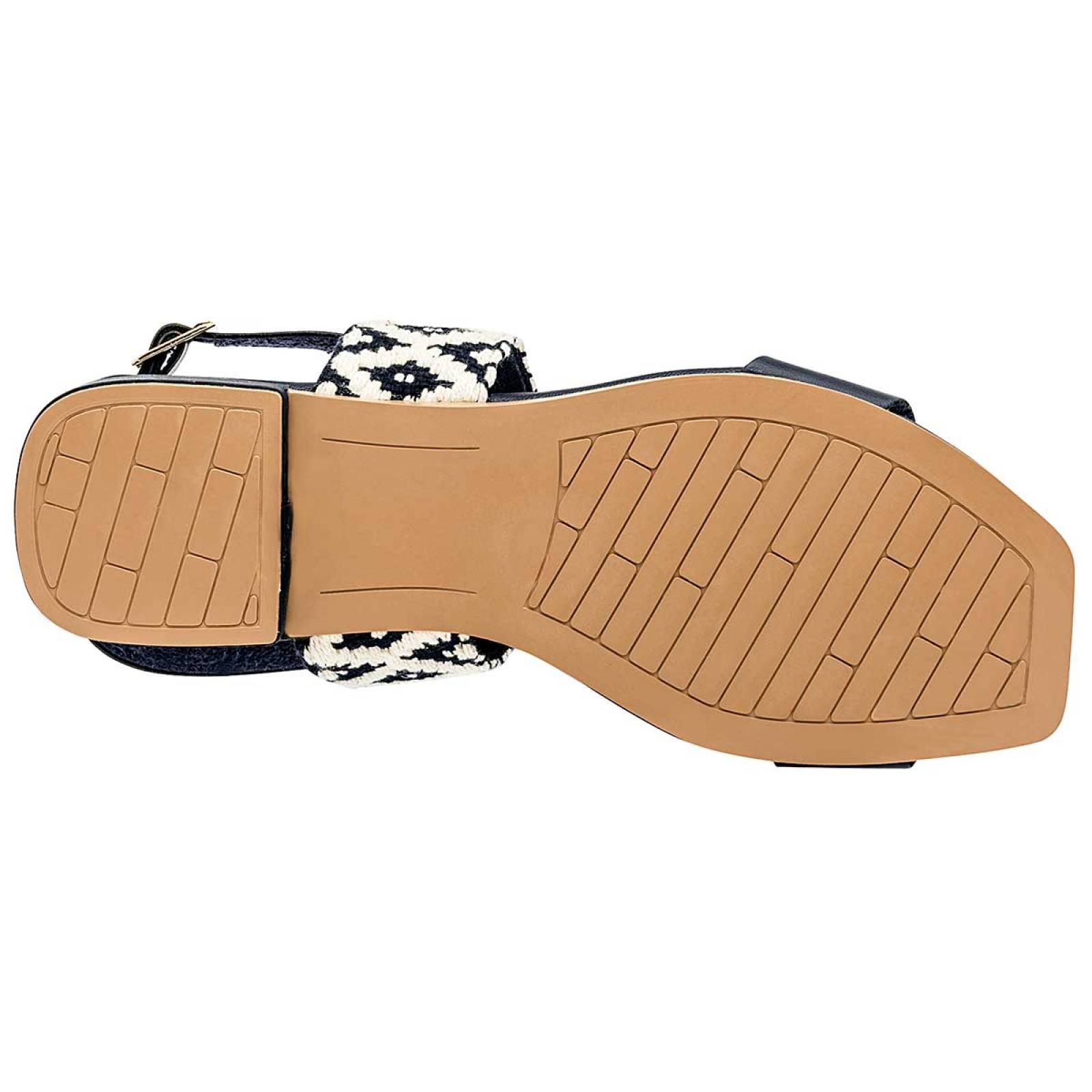 Sandalia Mod 1782002 Para Mujer Mora tierra Color Marino