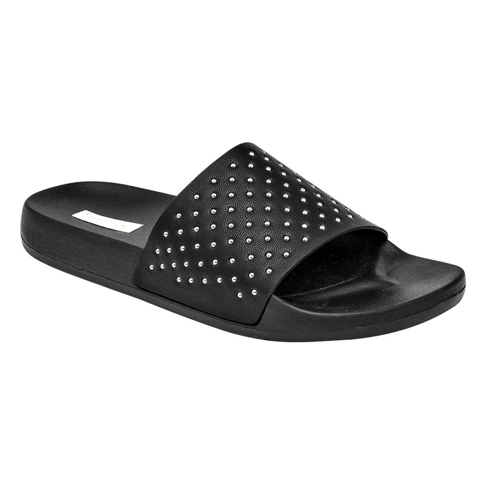 Sandalia Mod 8632 Para Mujer Stars of the world Color Negro