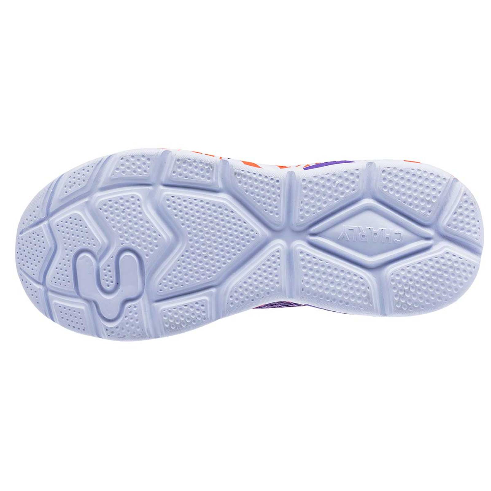 Tenis Mod 1059045 Para Mujer Charly Color Morado