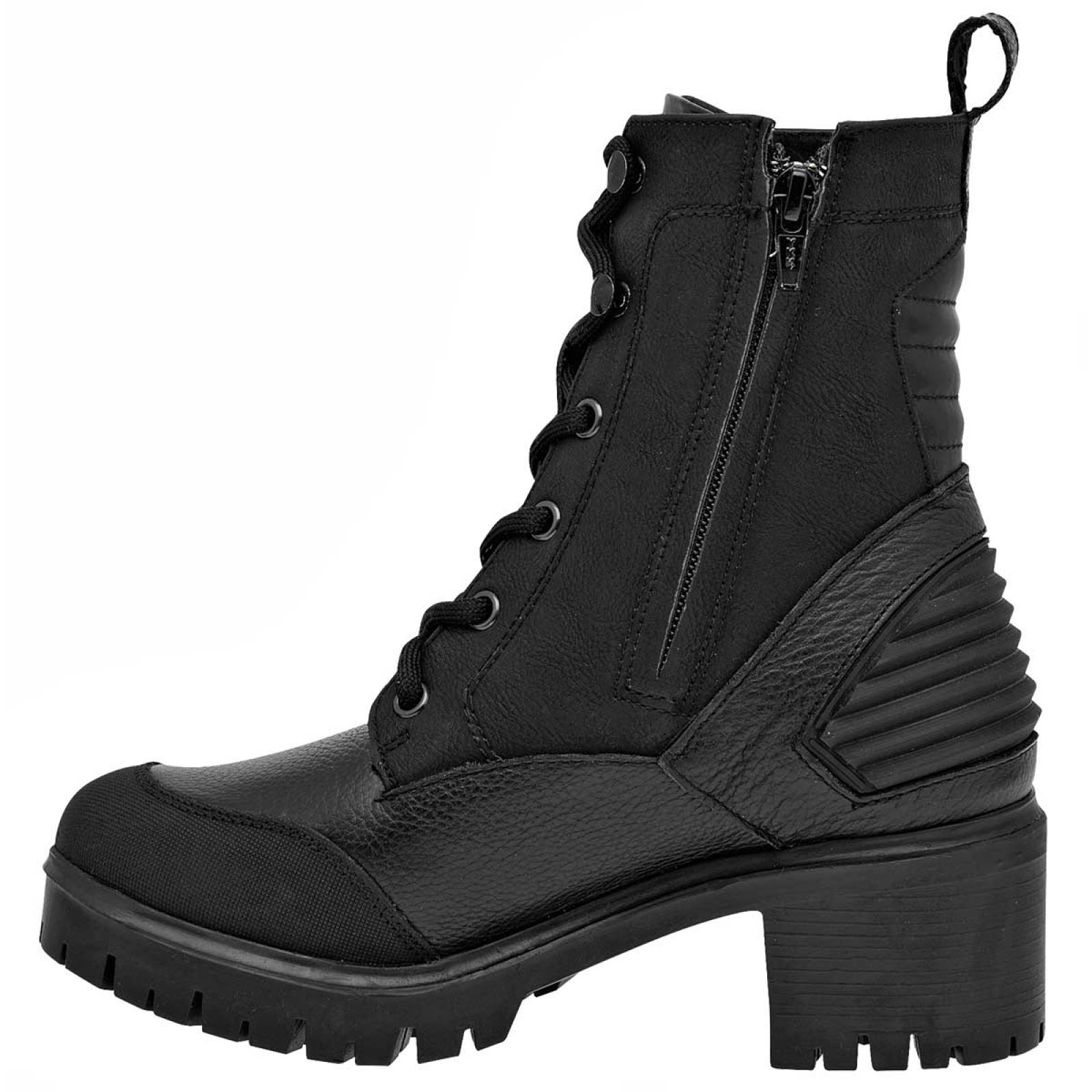 Bota y botin Mod Victoria Para Mujer Harley davidson Color Negro