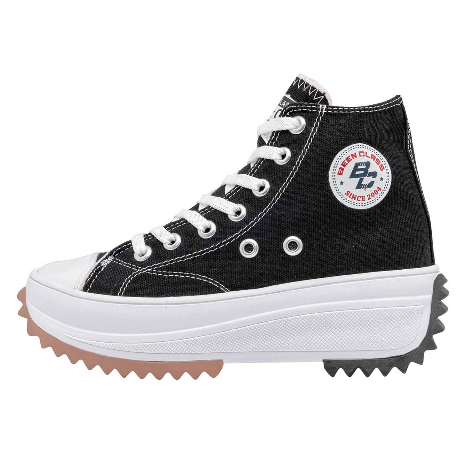 Tenis Mod 16640 Para Mujer Been class Color Negro