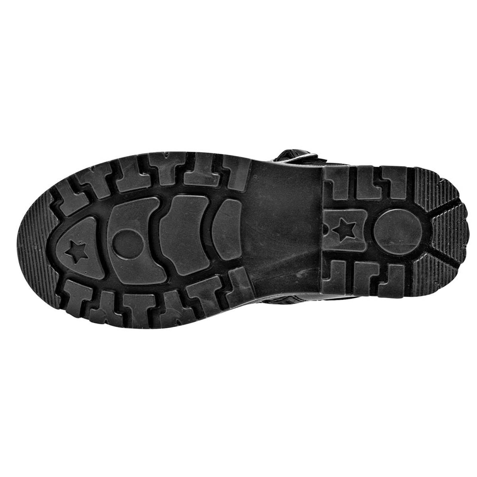 Bota y botin Mod 50408 Para Niña Trencitas Color Negro
