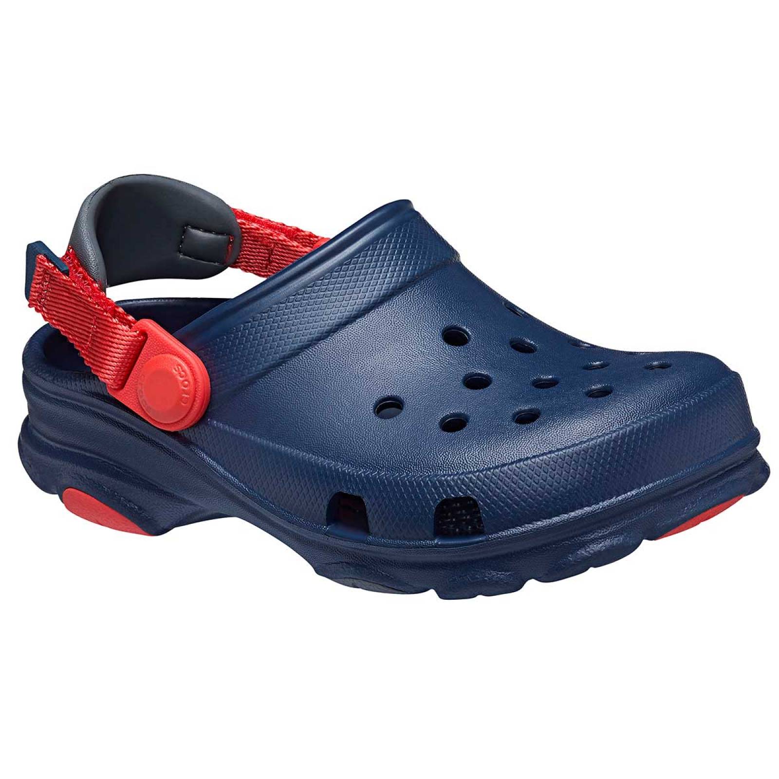 Sandalia Mod 207458410 Para Joven Crocs Color Marino