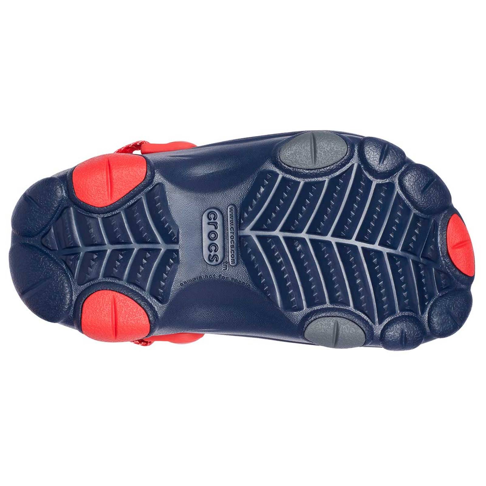 Sandalia Mod 207458410 Para Joven Crocs Color Marino