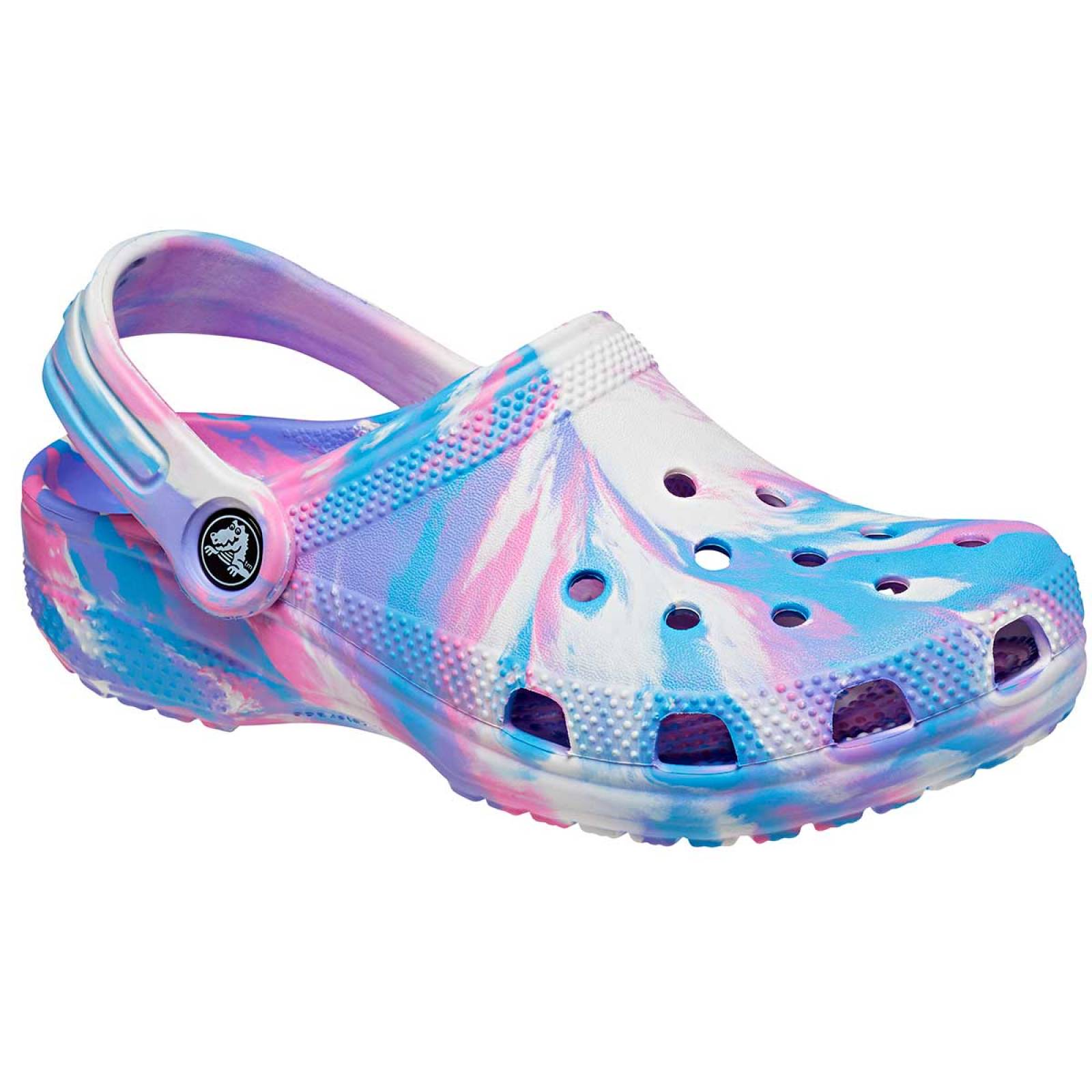 Sandalia Mod 207464102 Para Mujer Crocs Color Multicolor