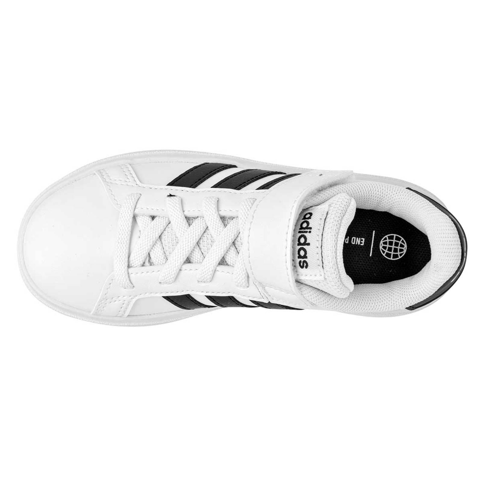 Tenis Mod Gw6521 Para Niño Adidas Color Blanco
