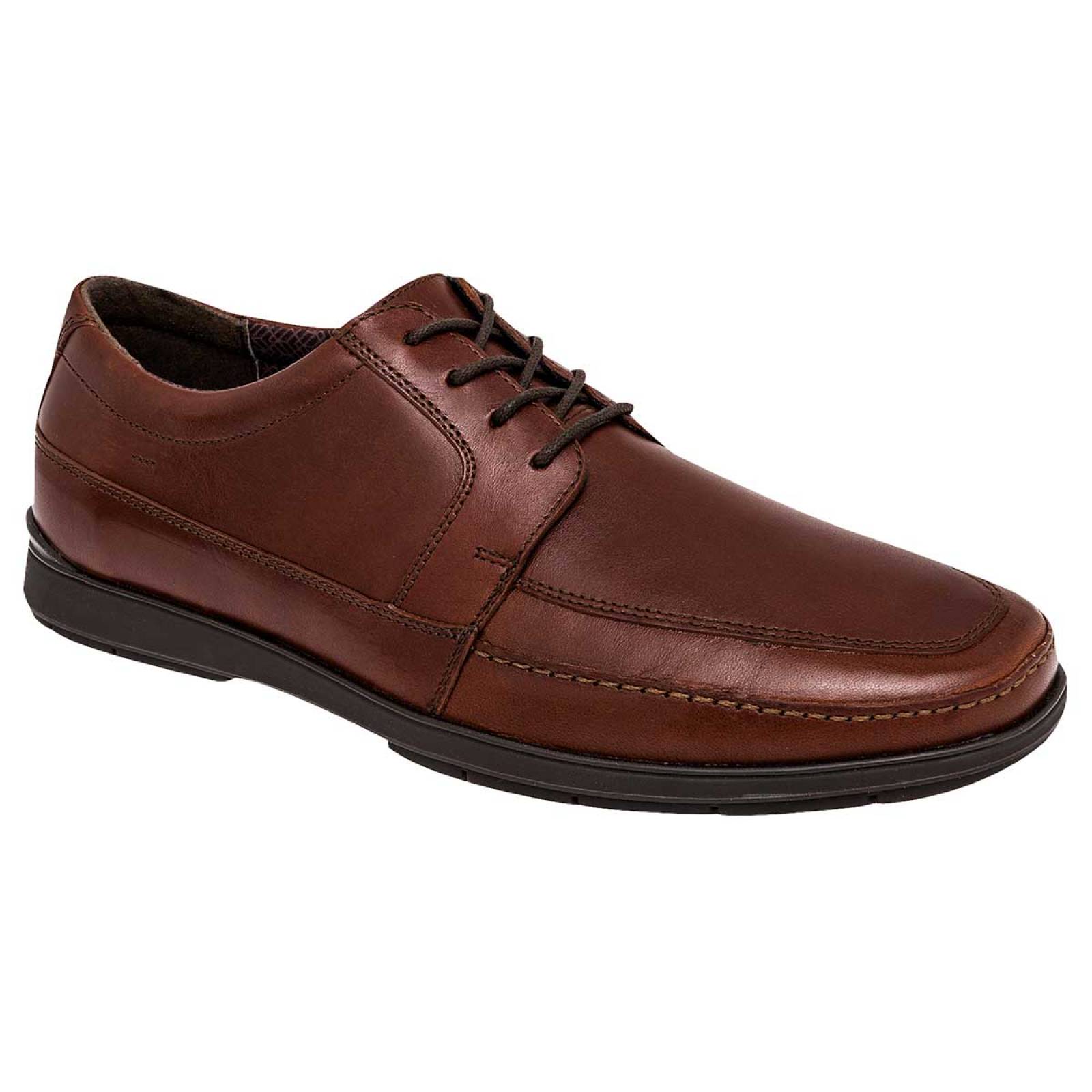 Zapato casual Mod 413702 Para Hombre Flexi Color Camel