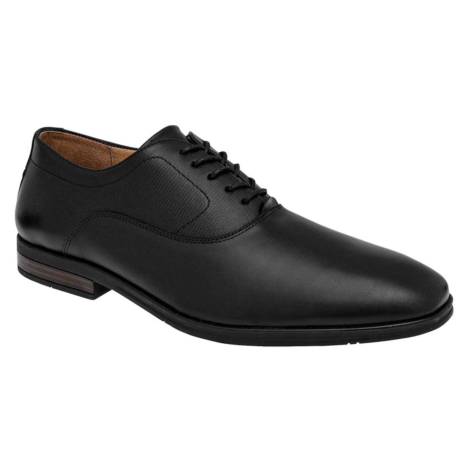 Zapato vestir Mod 413602 Para Hombre Flexi Color Negro