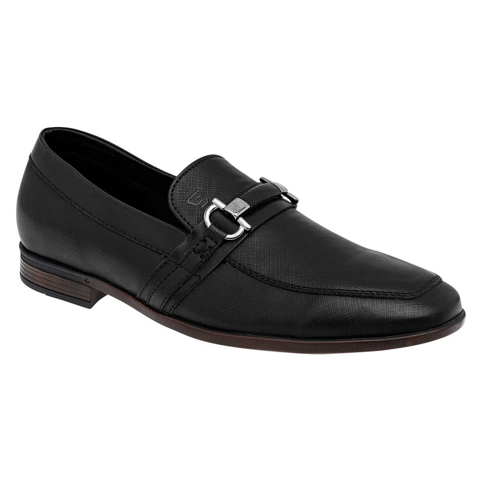 Zapato vestir Mod 7354 Para Hombre Negro total Color Negro