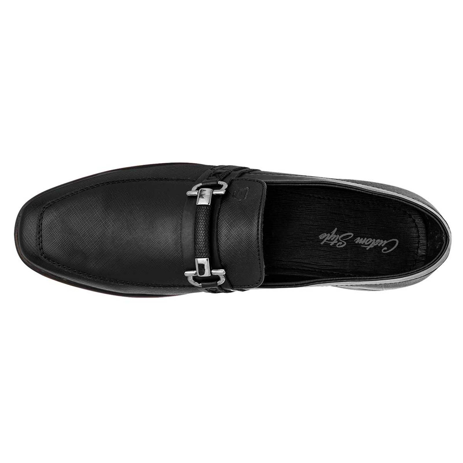 Zapato vestir Mod 7354 Para Hombre Negro total Color Negro