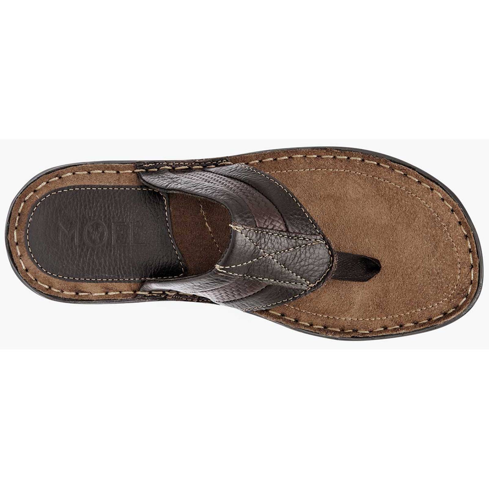 Sandalia Mod 030 Para Hombre Moel Color Cafe