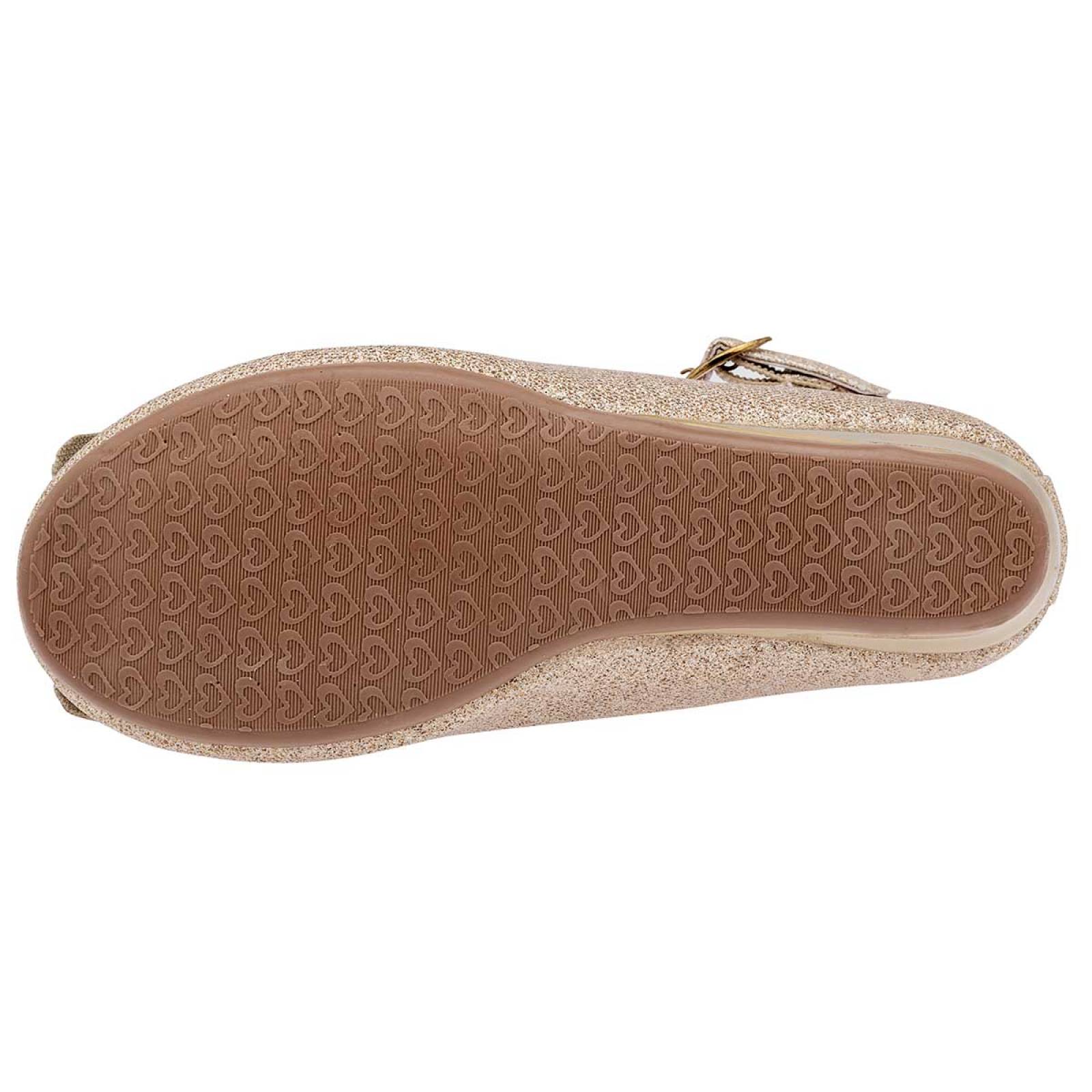 Zapato graduación Miss pink Oro 112536