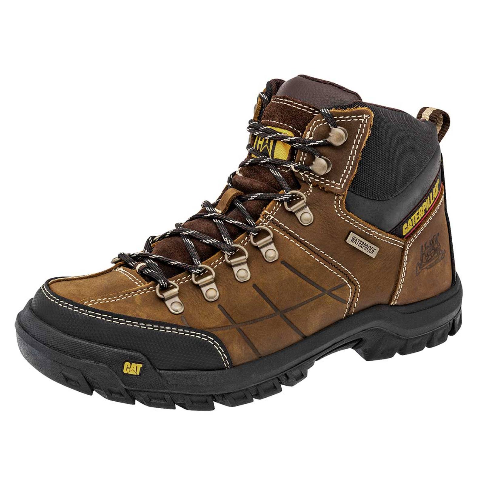Bota y botin Mod P723448m4 Para Hombre Caterpillar Color Camel