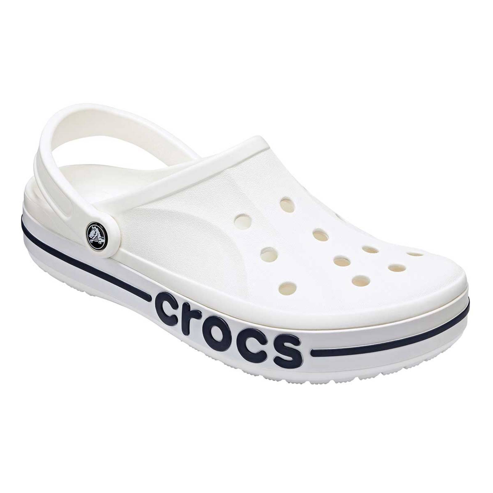 Sandalia Mod 205089126 Para Hombre Crocs Color Blanco