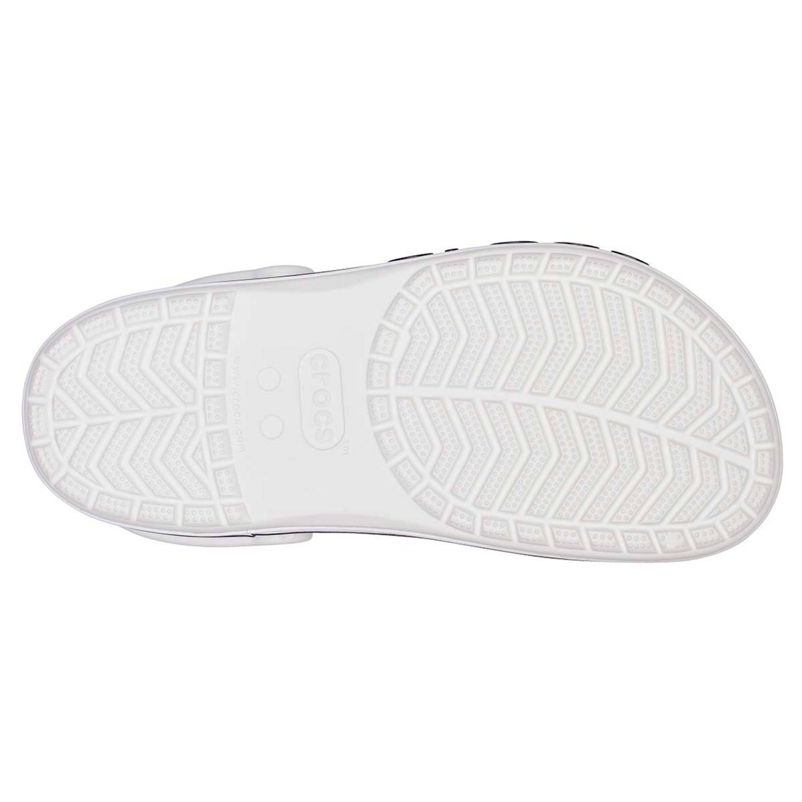 Sandalia Mod 205089126 Para Hombre Crocs Color Blanco