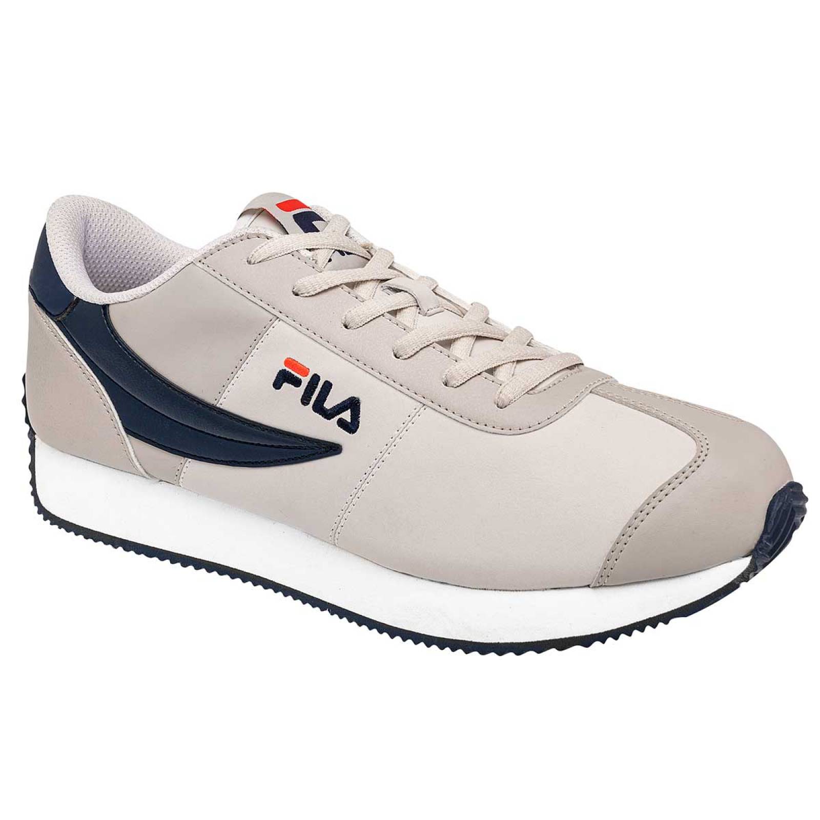 Tenis Mod 1rm022370 Para Hombre Fila Color Beige