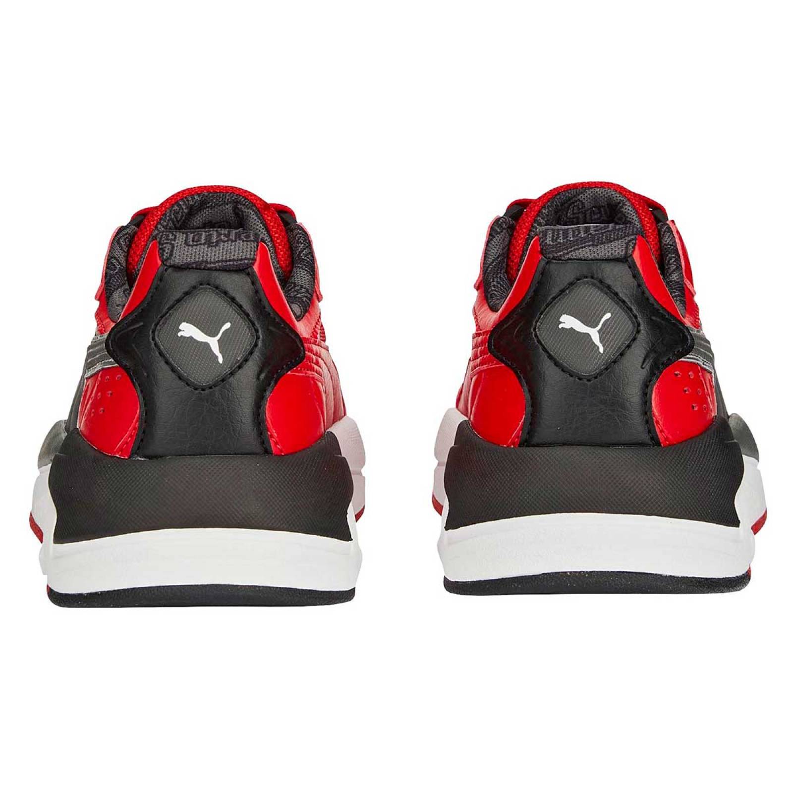 Tenis Mod 30765302 Para Joven Puma Color Rojo